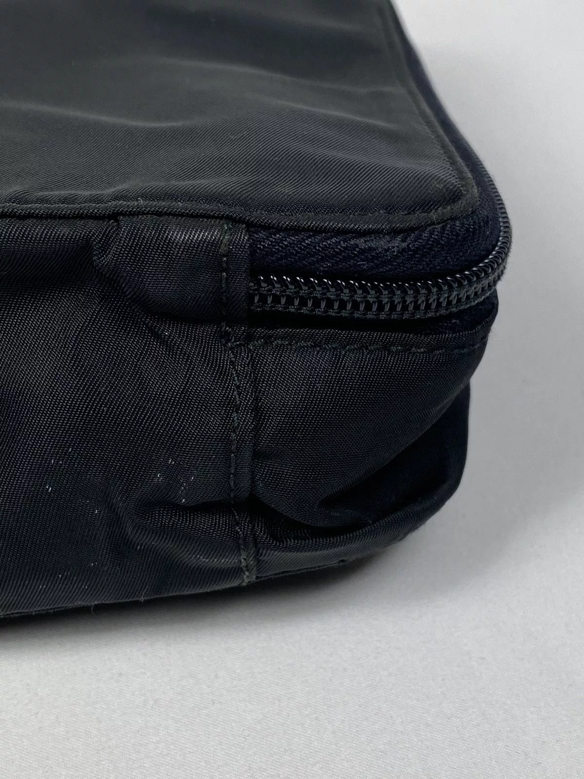 Prada Clutches Prada Tessuto Beauty Nylon Clutch Bag Black