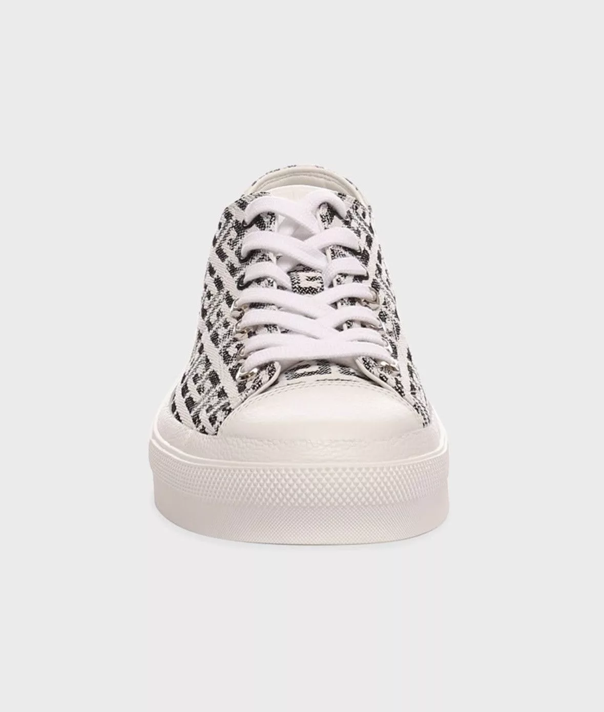 Givenchy Low Top Sneakers Givenchy Men's City Allover Logo Canvas Low-Top Sneakers Black