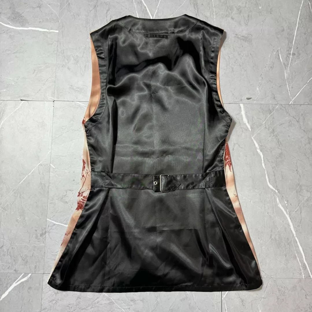 Jean Paul Gaultier Vests Jean paul gaultier South Island Mesh Vest Red