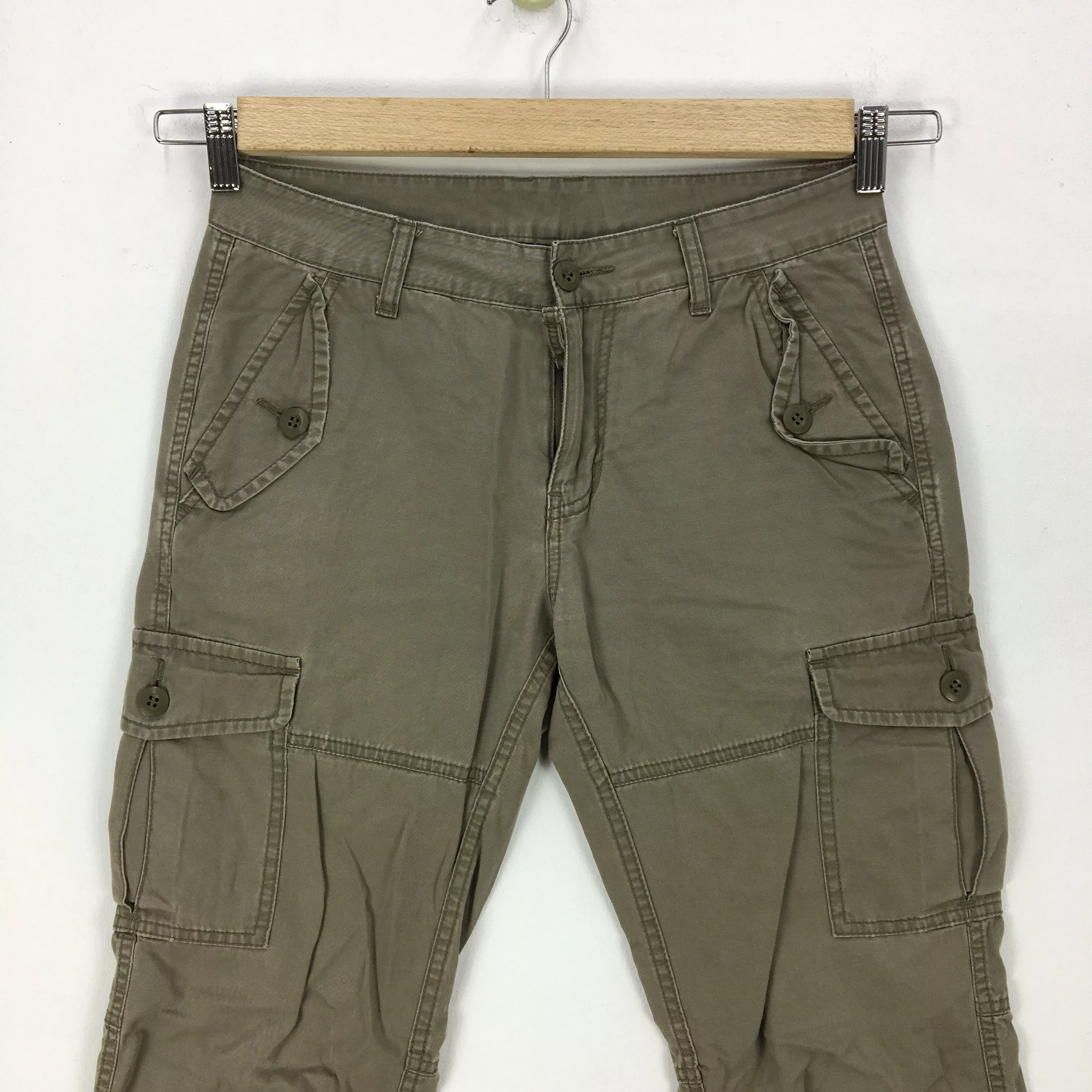 Japanese Brand Casual Pants Japanese Brand × Vintage Japanese Cargo Pants Multi Pocket Bondage Trousers Streetwear