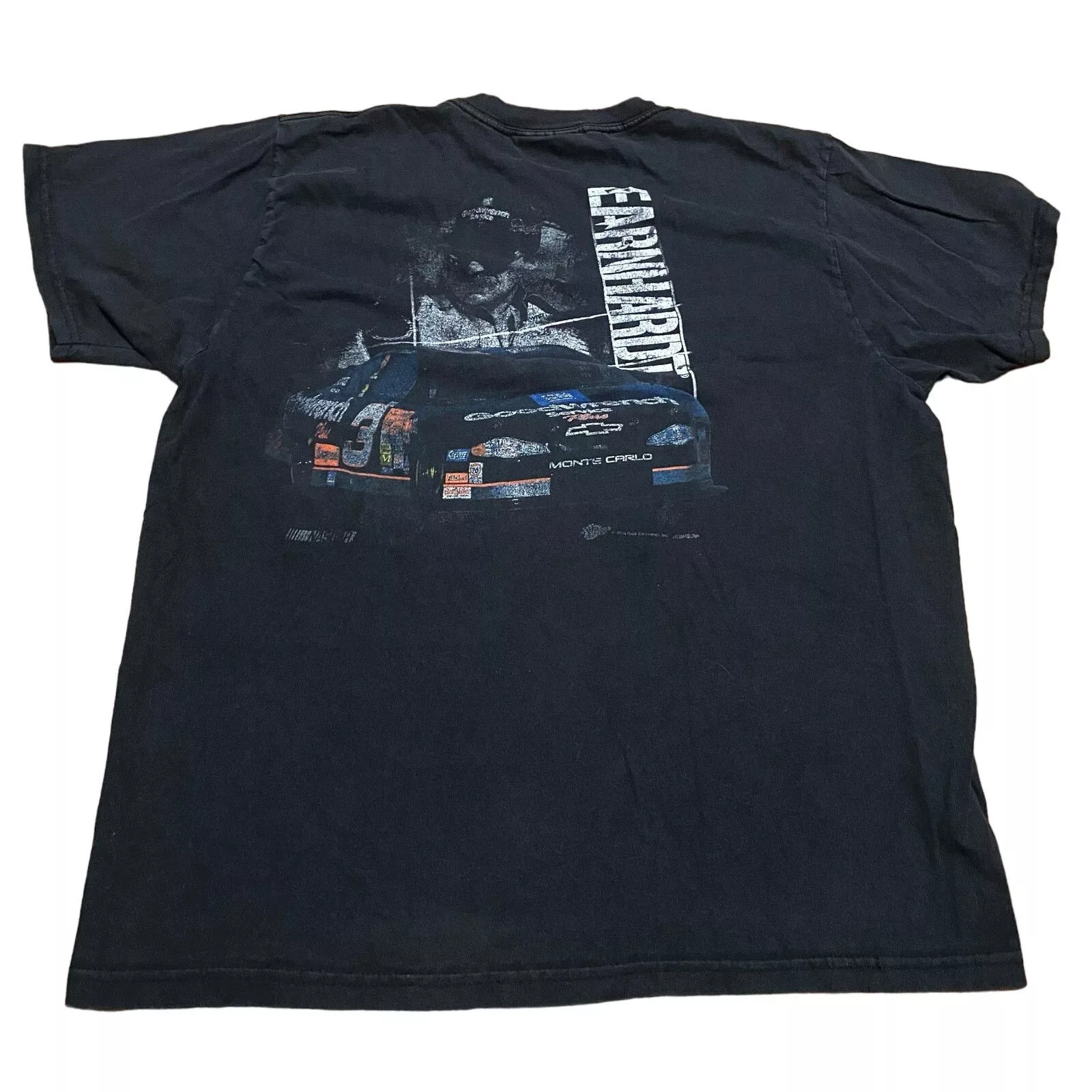NASCAR Blouses Nascar Winners Circle Earnhardt tee shirt Black