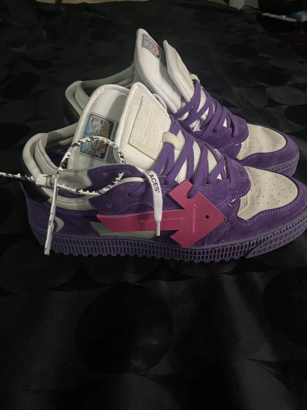Off-White Low Top Sneakers Off-White Off- White Air Force Purple