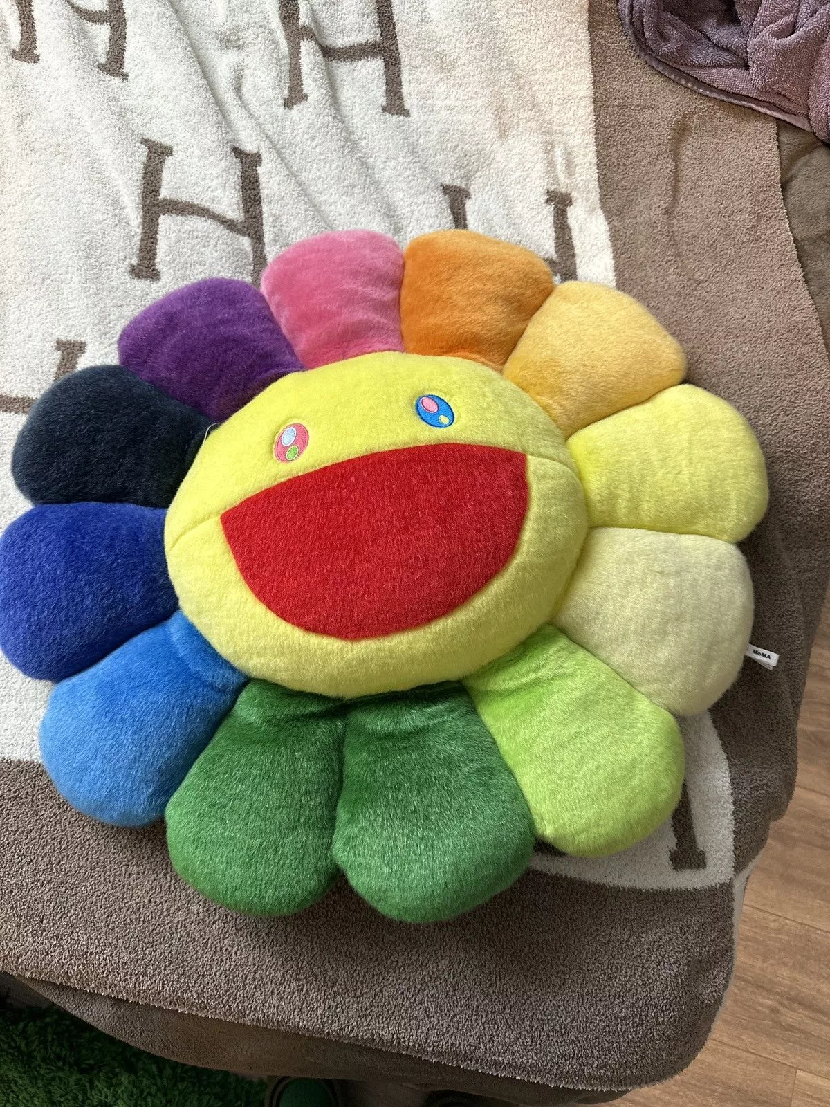 Takashi Murakami Miscellaneous Takashi murakami pillow (Bairly used) White