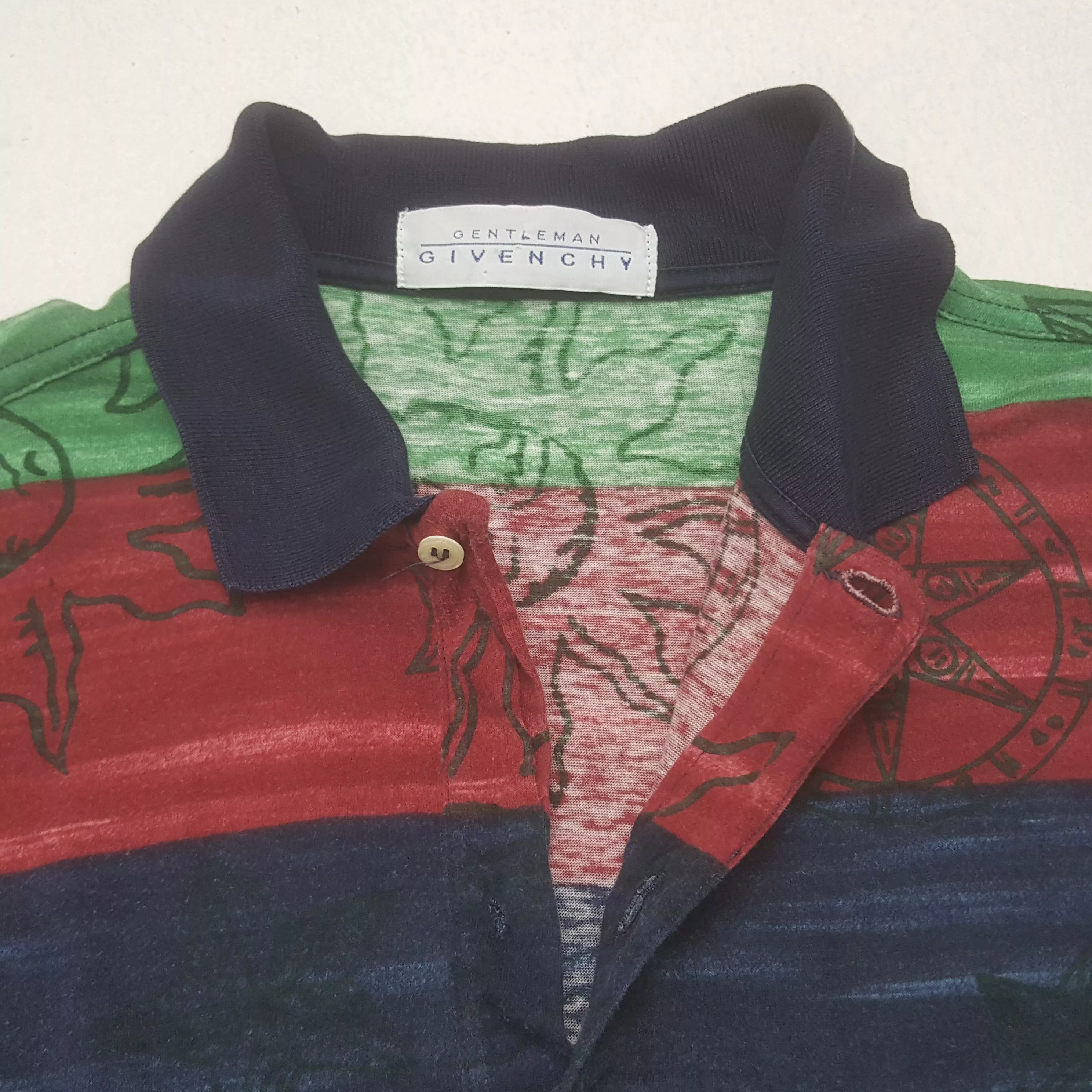 Givenchy × Vintage Vintage Givenchy Polos Shirt Multi