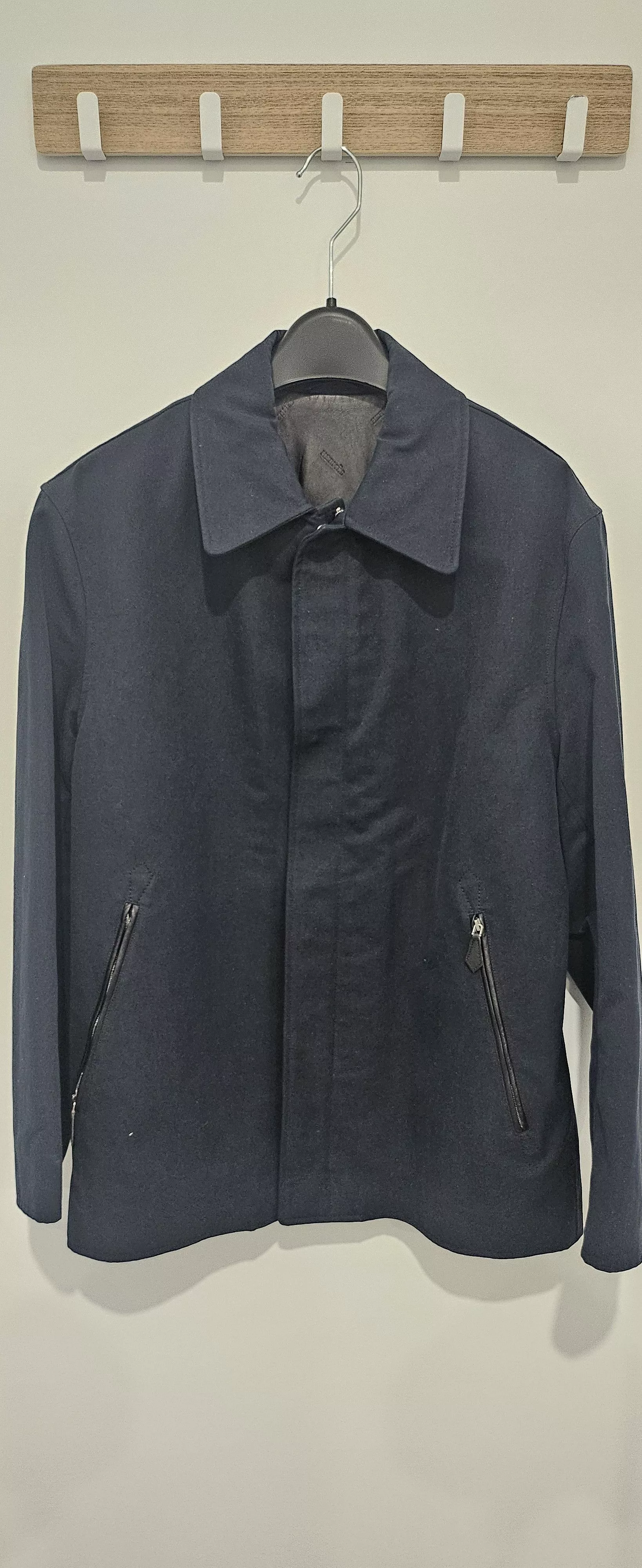Hermes Heavy Coats Hermes Work Jacket - Size 48 Blue