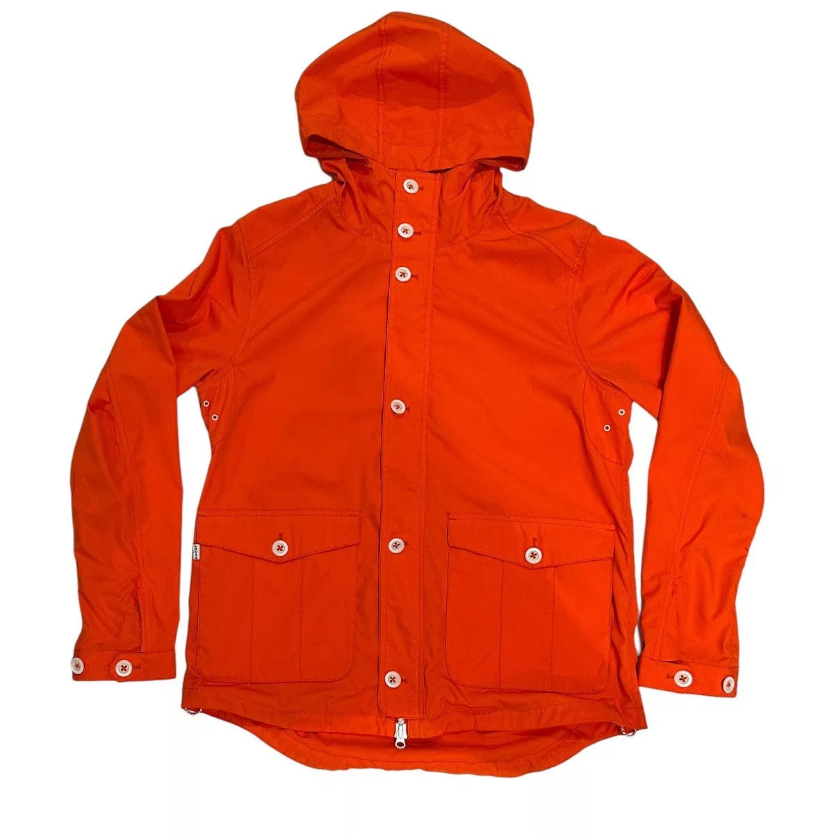 Levi's Light Jackets Levi's Levi’s California Hooded Rain Coat Anorak Bright Safety Orange