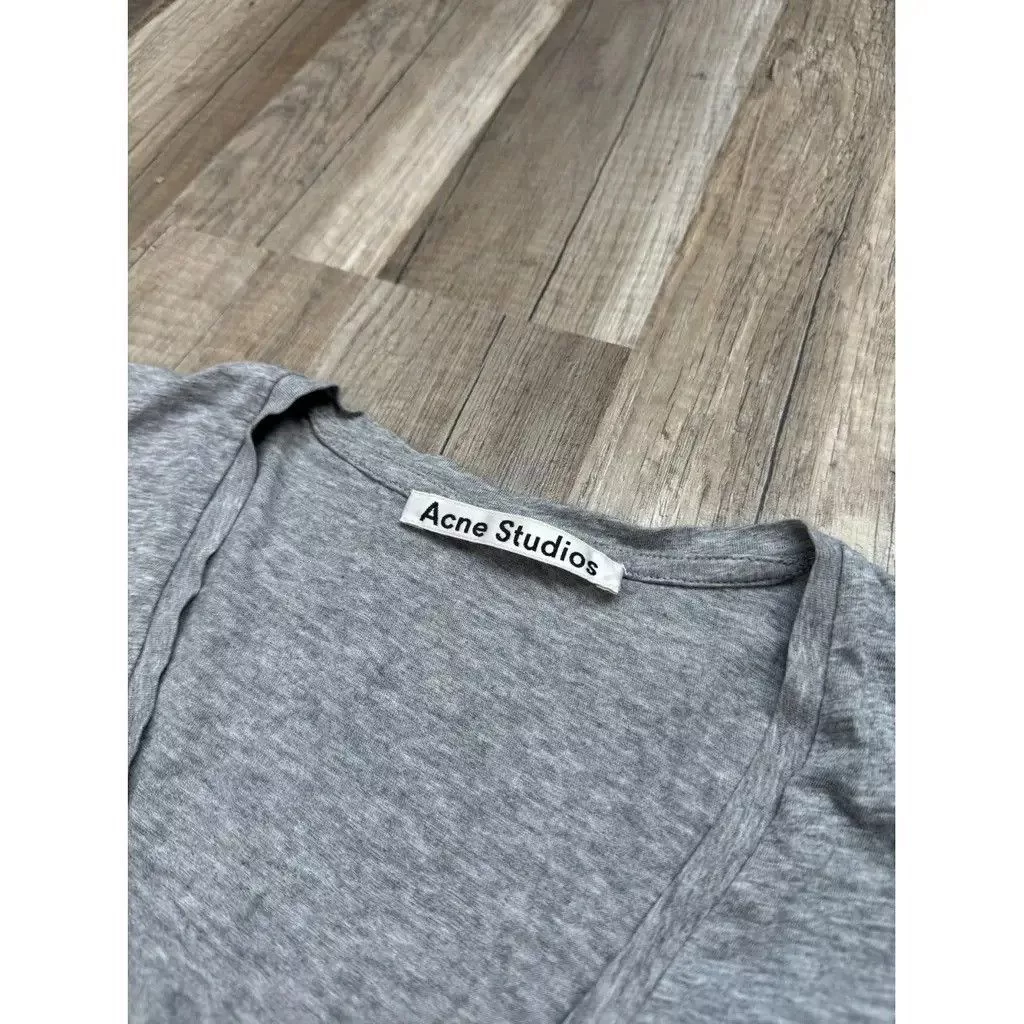 Acne Studios Short Sleeve T Shirts Acne Studios Acne tshirt Size: M Gray