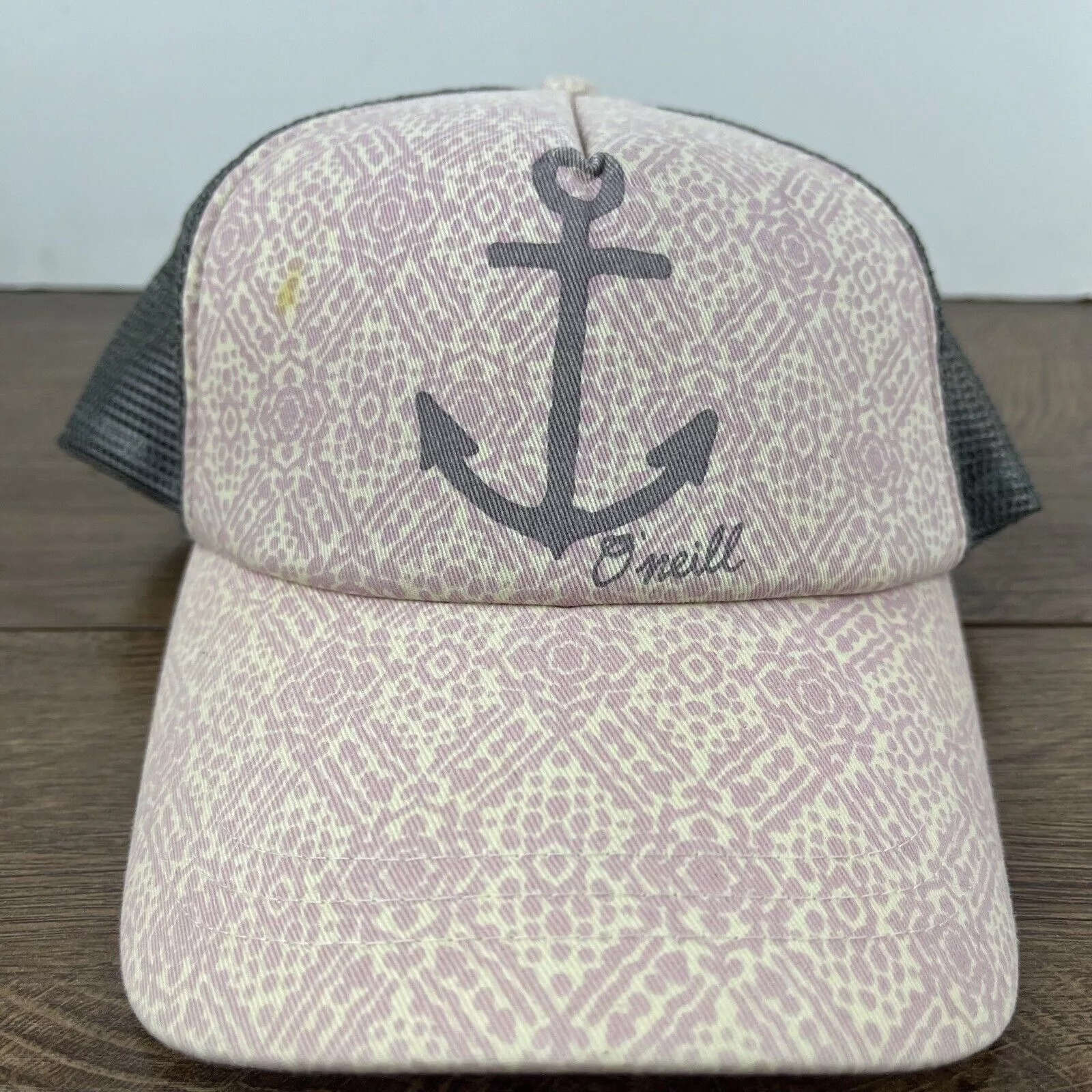 Other Hats Other O'neill Hat Anchor Snapback Hat Pink Hat Adjustable Pink Adu