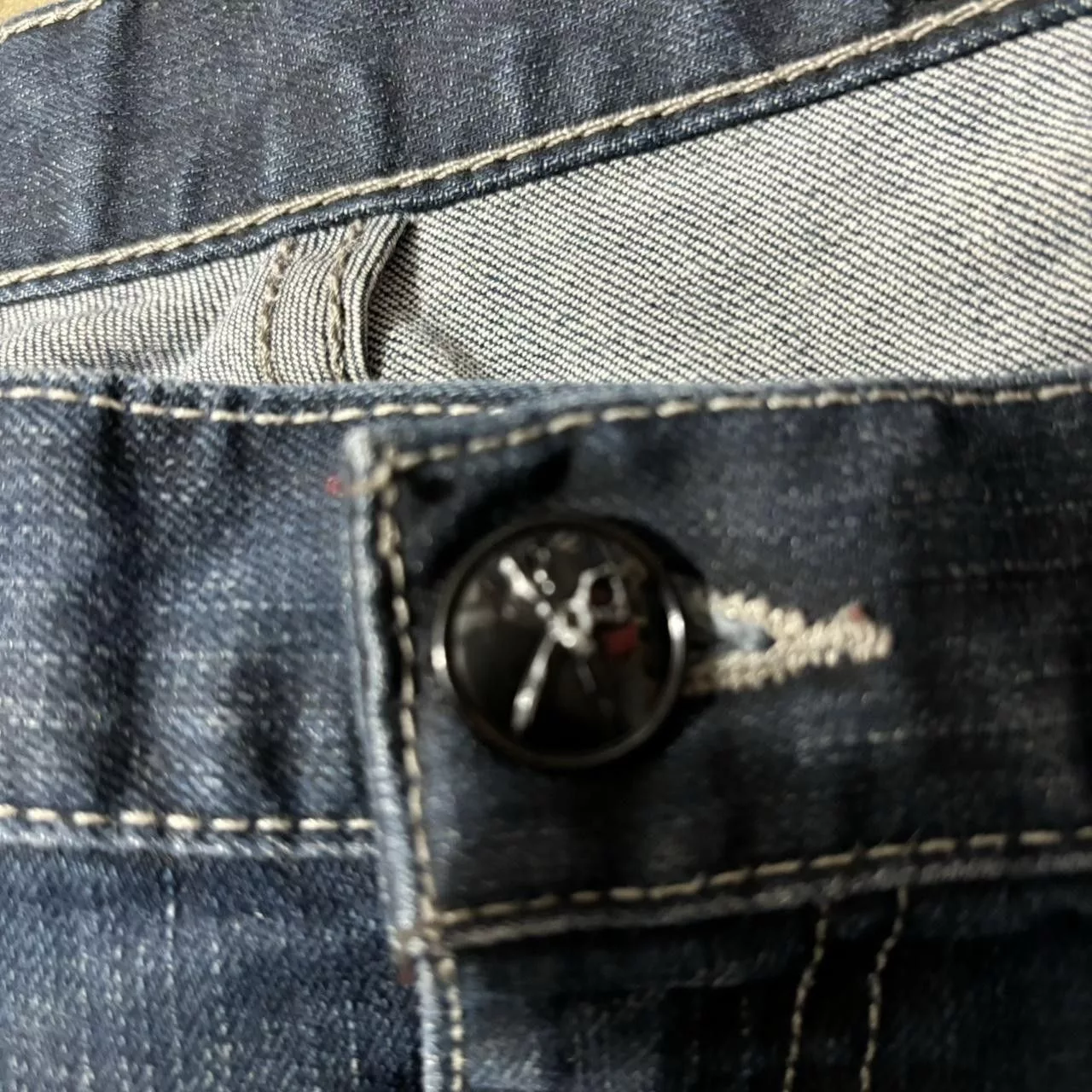 Marc Ecko Denim Marc Ecko × Vintage Ecko Unltd. Men's Navy Jeans Blue