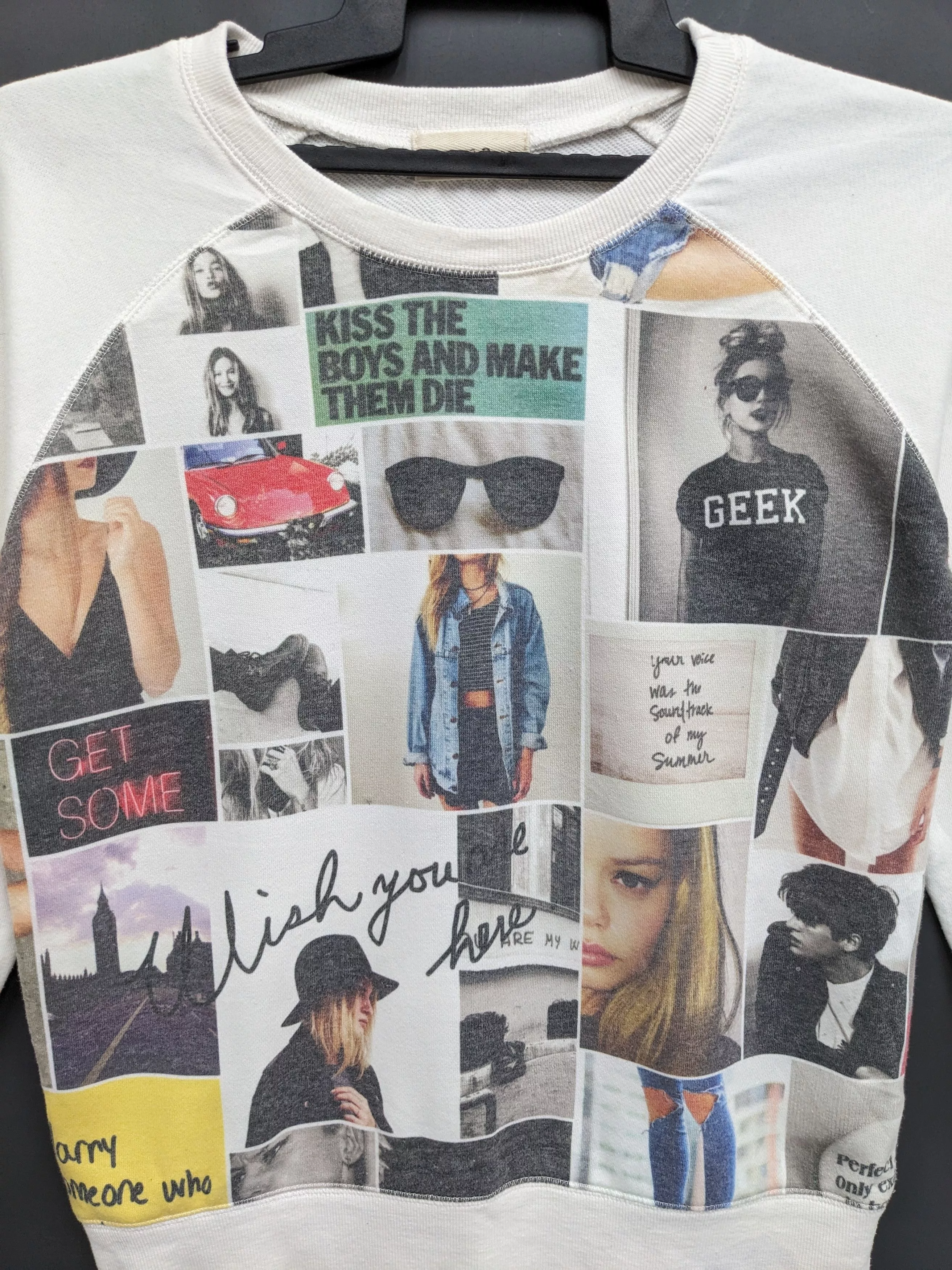 Designer Sweatshirts LIBBY & ROSE DESIGNER STREETWEAR White