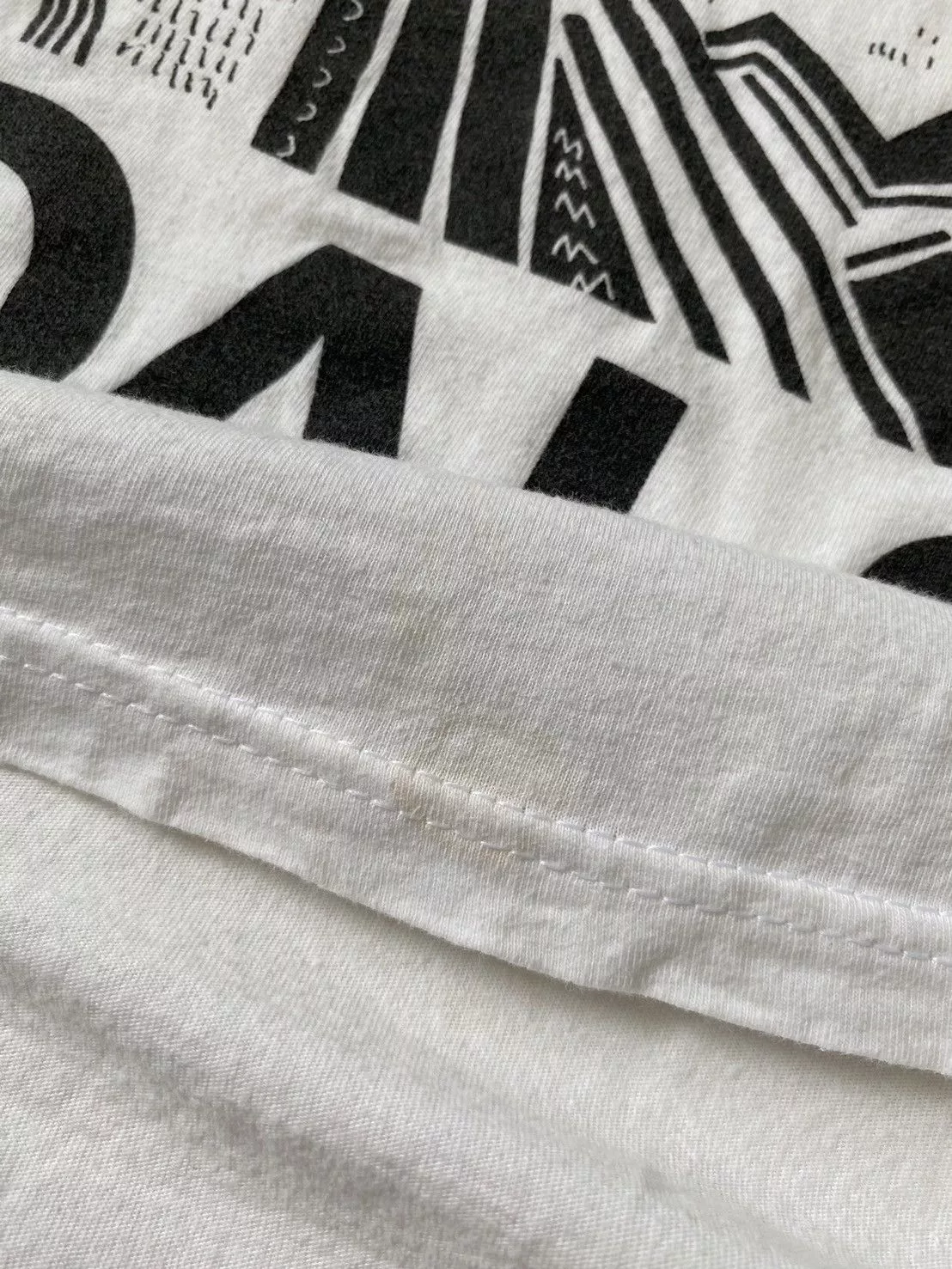Band Tees Short Sleeve T Shirts Band Tees Foals White