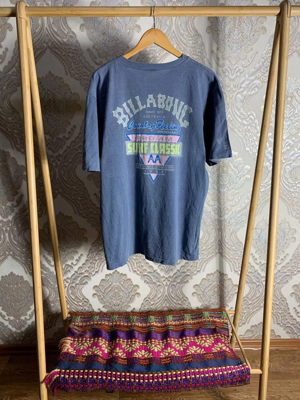 Billabong Short Sleeve T Shirts Billabong × Vintage VINTAGE BILLABONG SKATEBOARD STYLE Y2K SURF ONEIL RARE 90s Blue