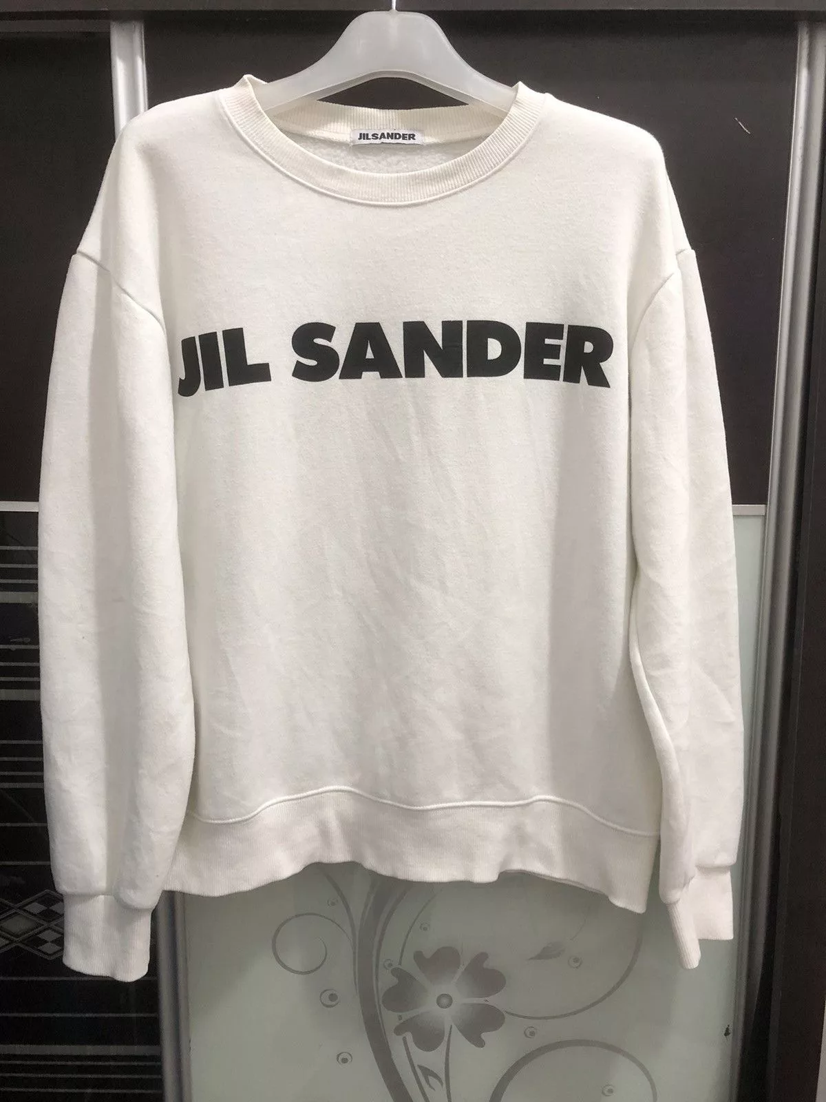 Jil Sander Sweatshirts Hoodies Jil Sander Sweatshirt White Vintage