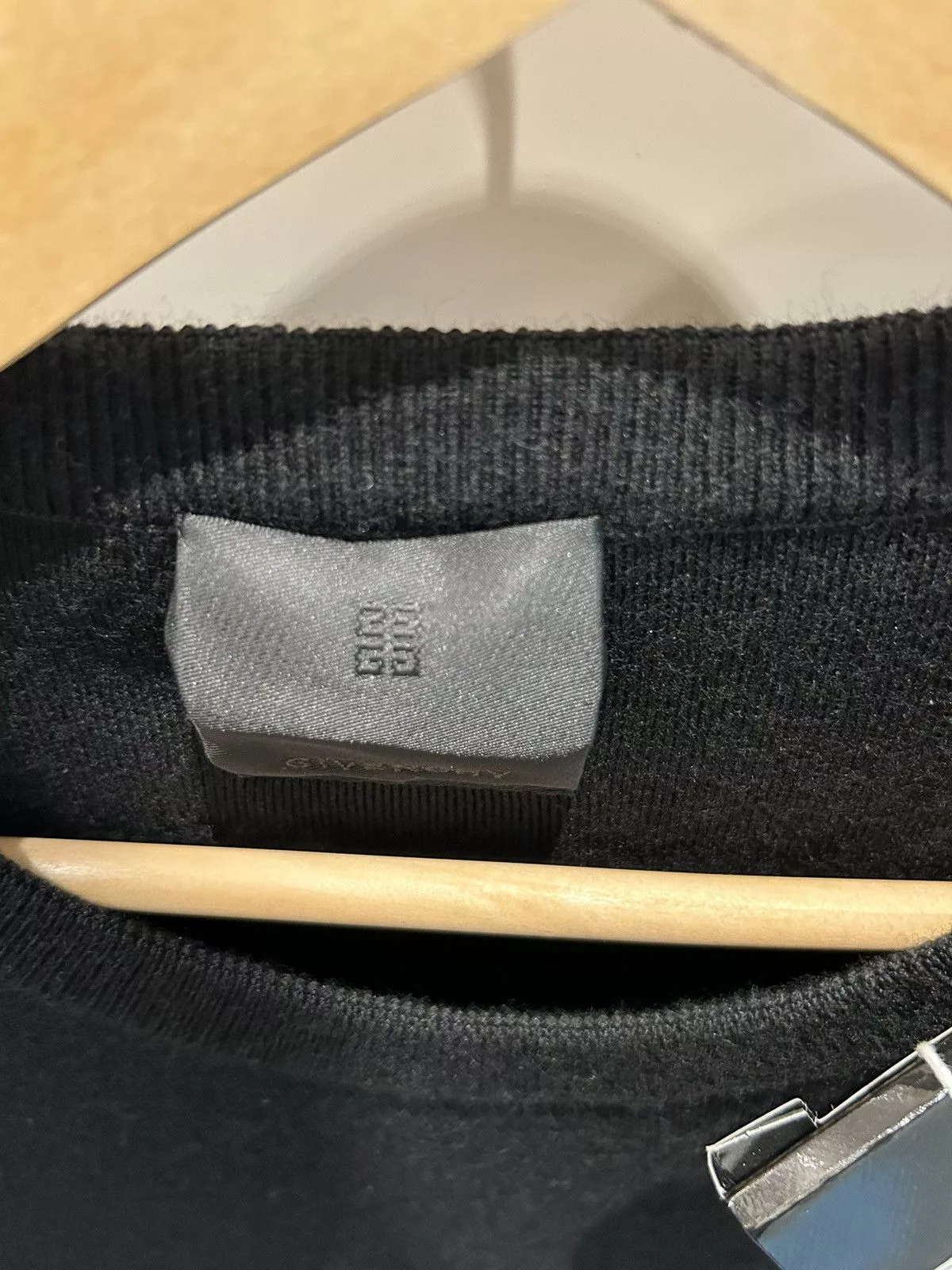 Givenchy Sweaters Knitwear Givenchy Virgin Wool Sweater Black