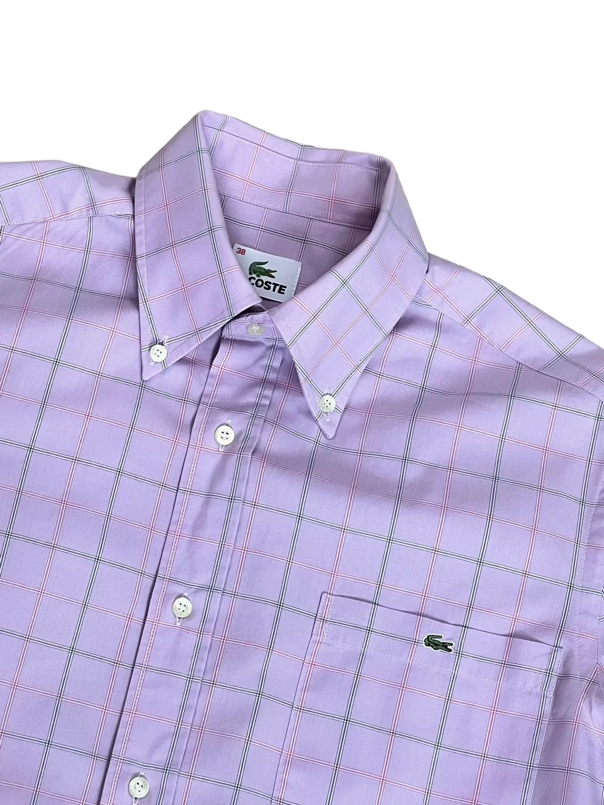 Lacoste Shirts Button Ups Lacoste vintage pink button up