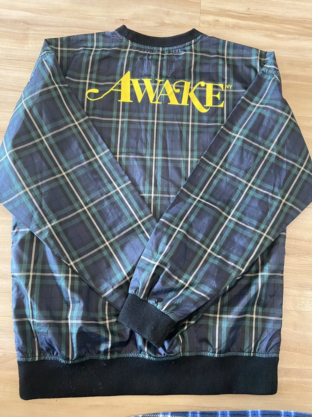 Awake NY Light Jackets Awake NY Plaid Windbreaker Multi