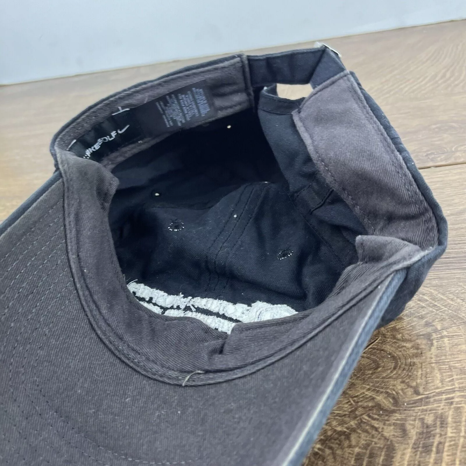 Nike Hats Nike Florida Hospital Hat Environmental Services Black Hat Adjust