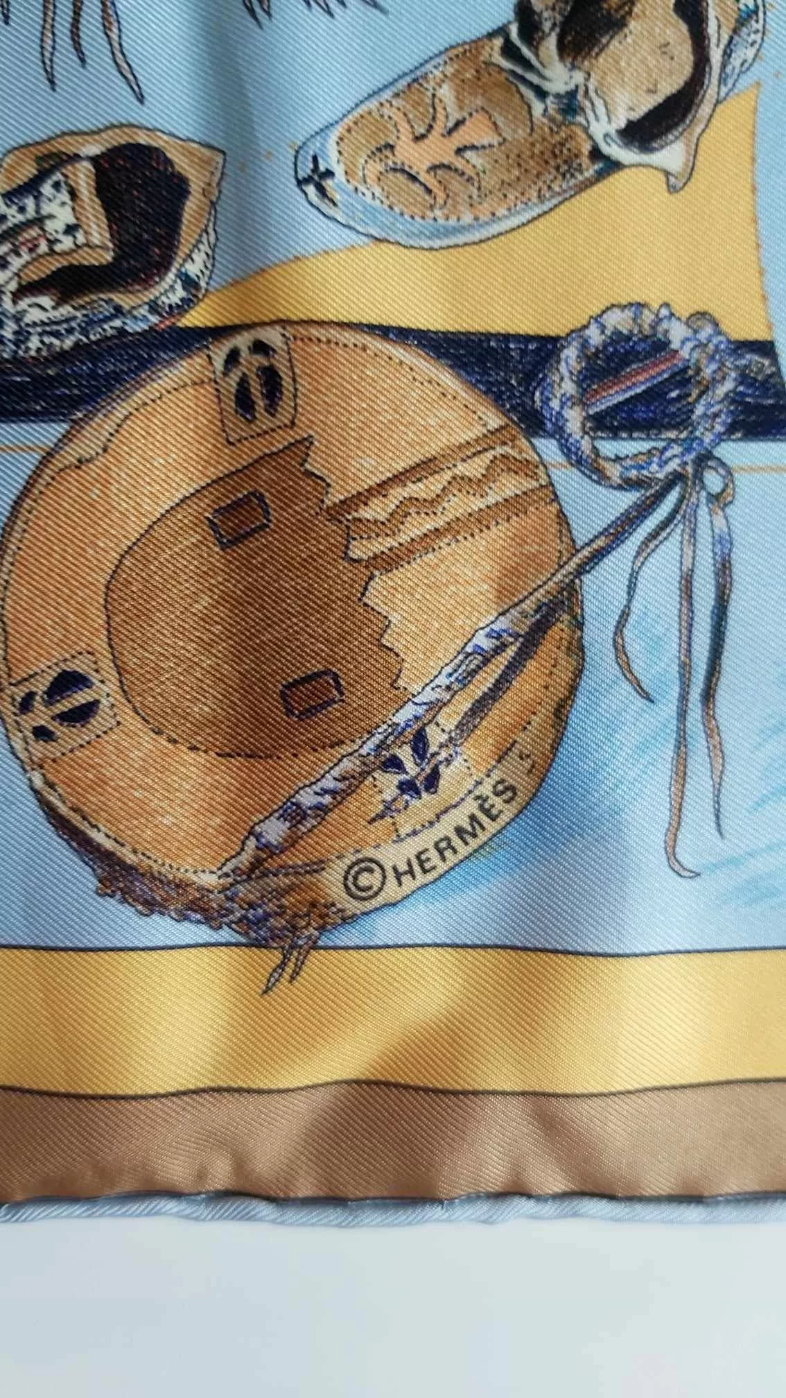 Hermes Scarves Hermes silk scaf "Les Danses des Indiens" Multi