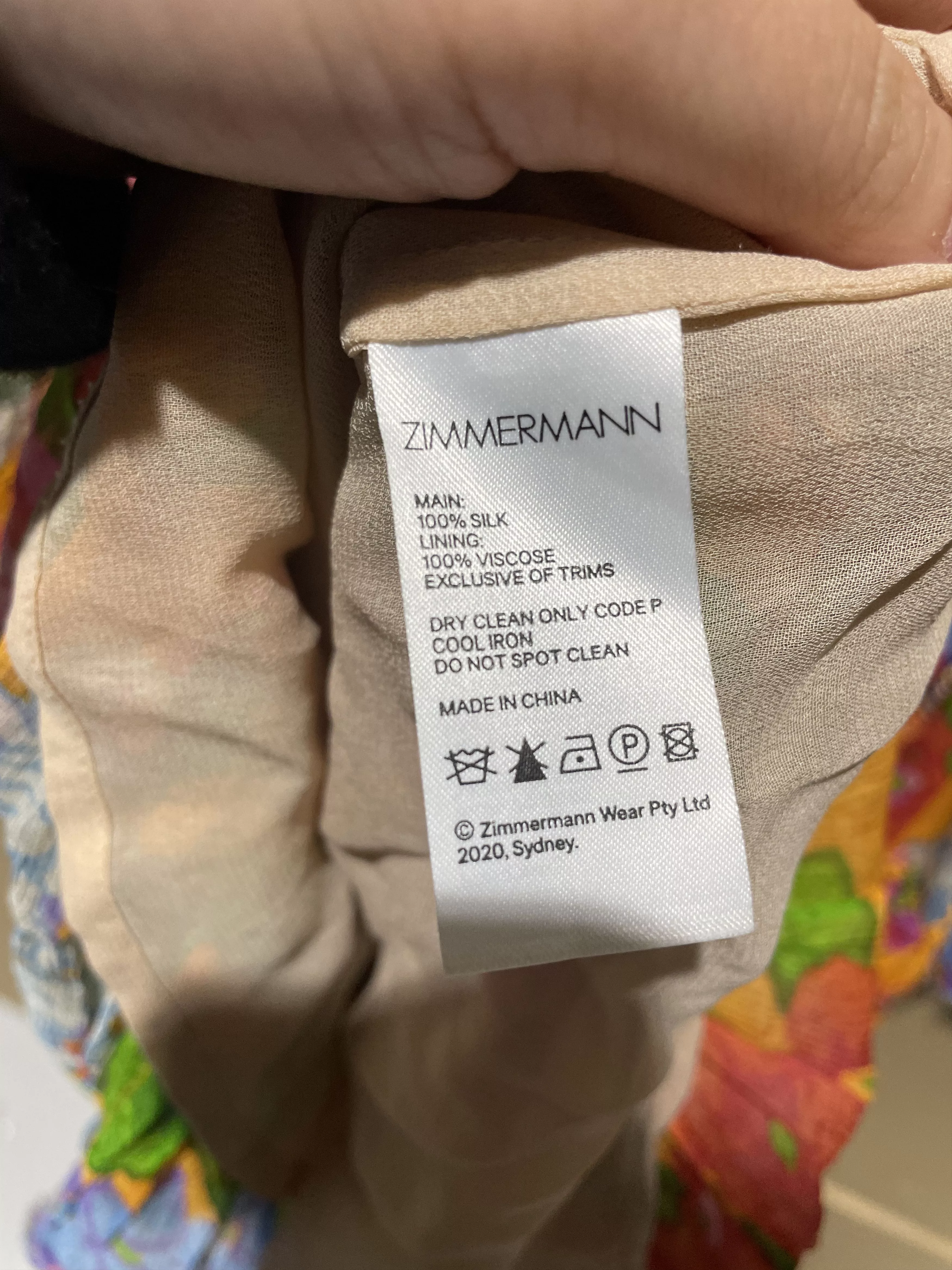 Zimmermann Mini Dresses Zimmermann RIDERS FRILL MINI DRESS Multi