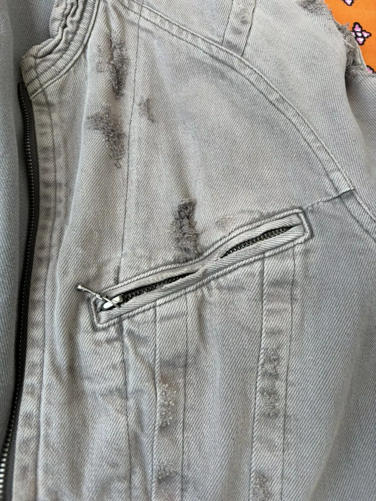 Julius Denim Jackets Julius Juluis 7 Denim Jacket Beige