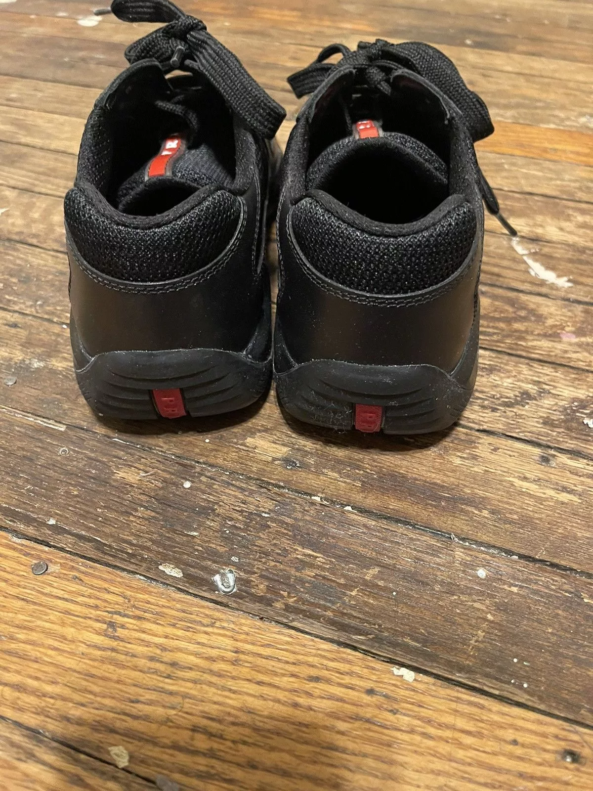 Prada Low Top Sneakers Prada American Cups Black