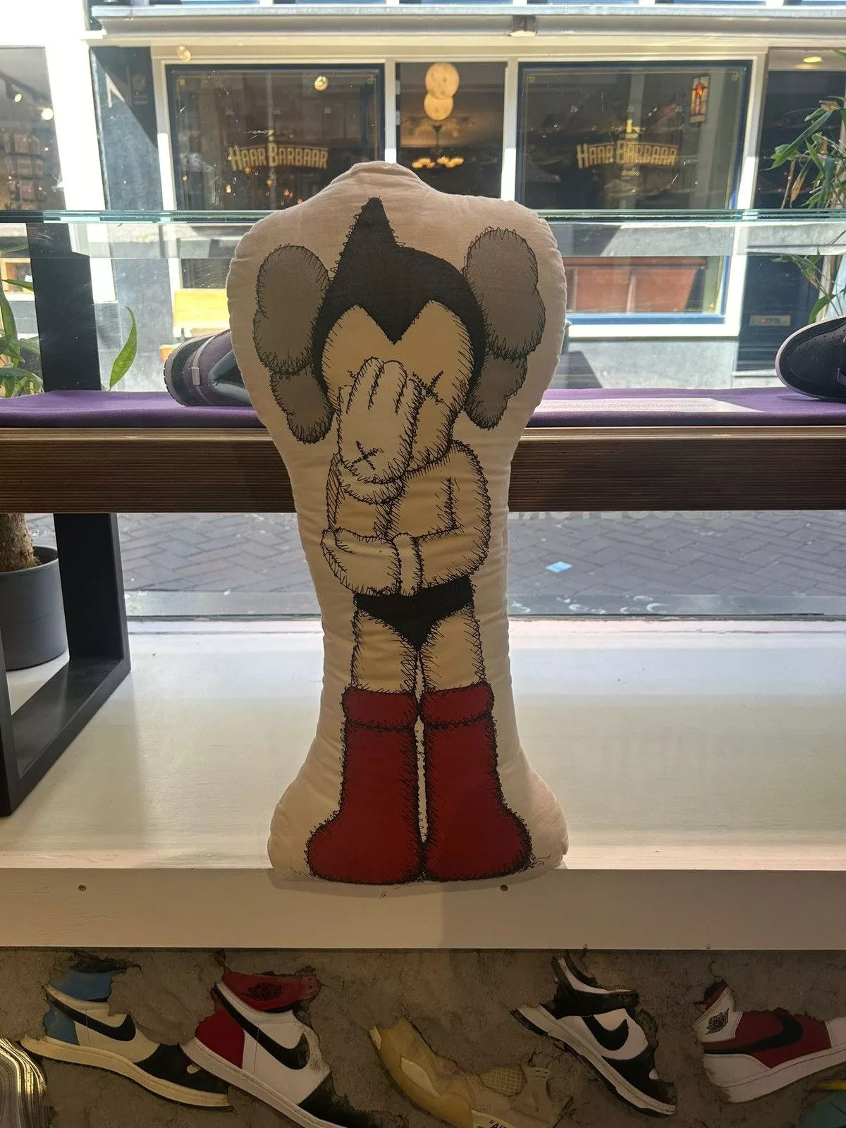 Kaws Supreme Kaws × Original Fake Kaws X Astro boy pillow 2013 originalfake White