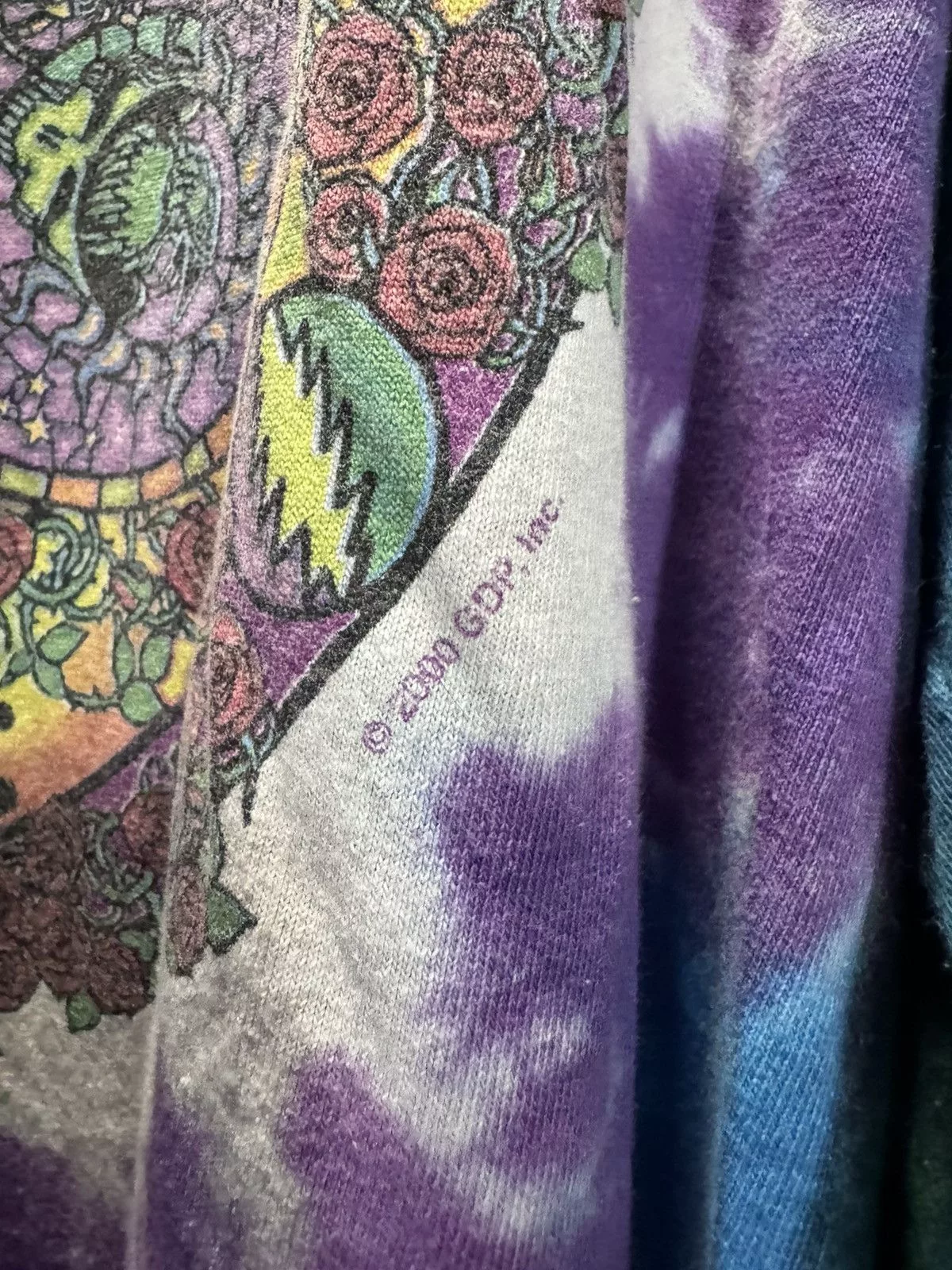 Grateful Dead Long Sleeve T Shirts Grateful Dead × Liquid Blue × Vintage Grateful Dead x Liquid Blue x Vintage long sleeve Green