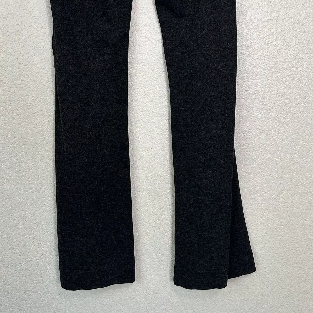 Other Pants Other CAbi Ponte Knit Stretch Back Zip Trouser Pants Gray