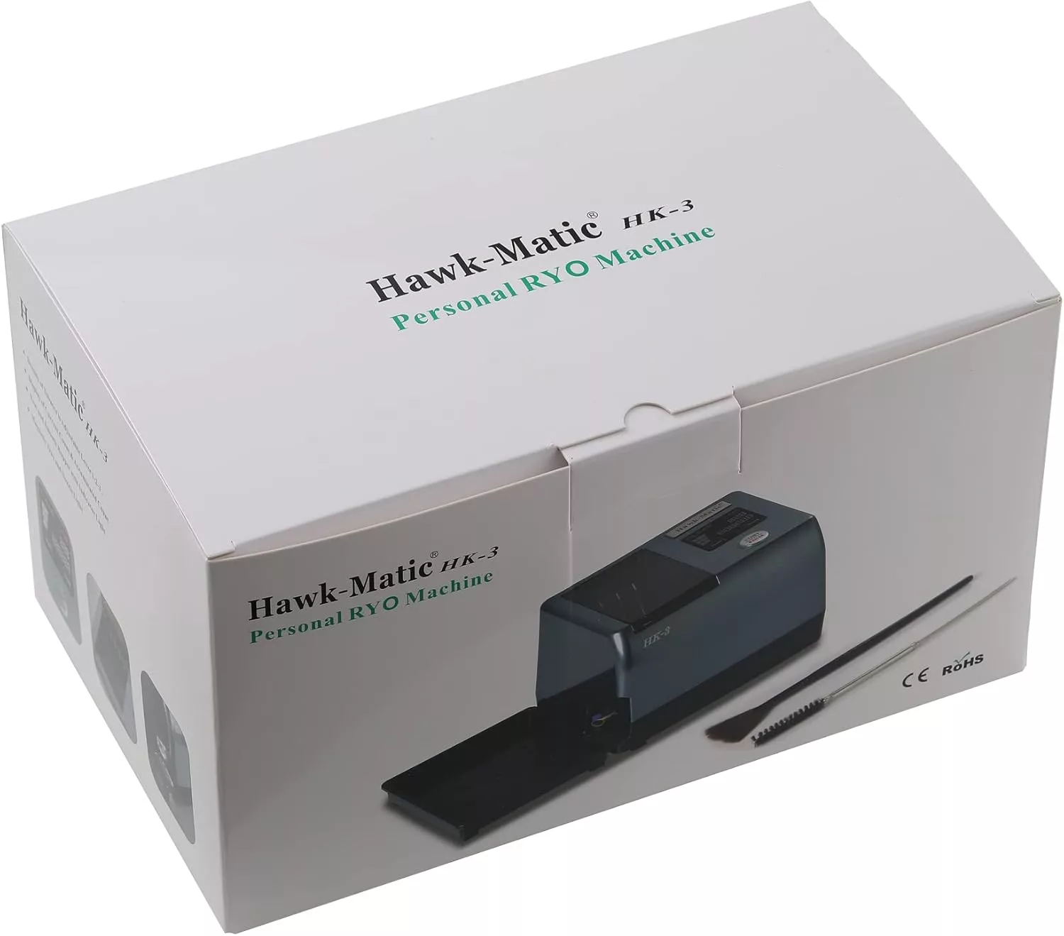 HawkMatic HK3+ Automatic Electric Cigarette Injector Machine Cigarette Roller Machine