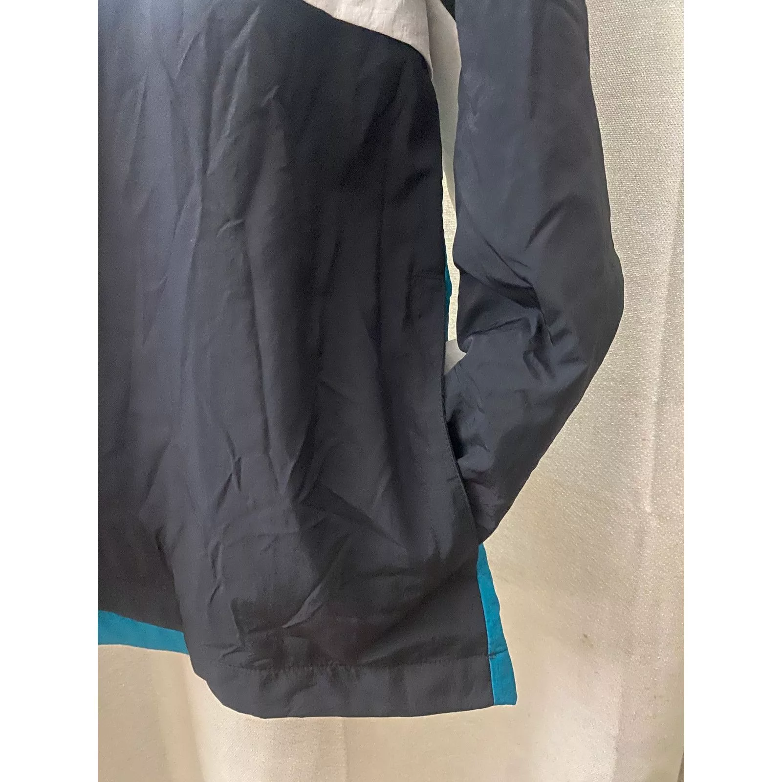 Nike Light Jackets Nike Half Zip Archive Jacket Black Teal Sail m large