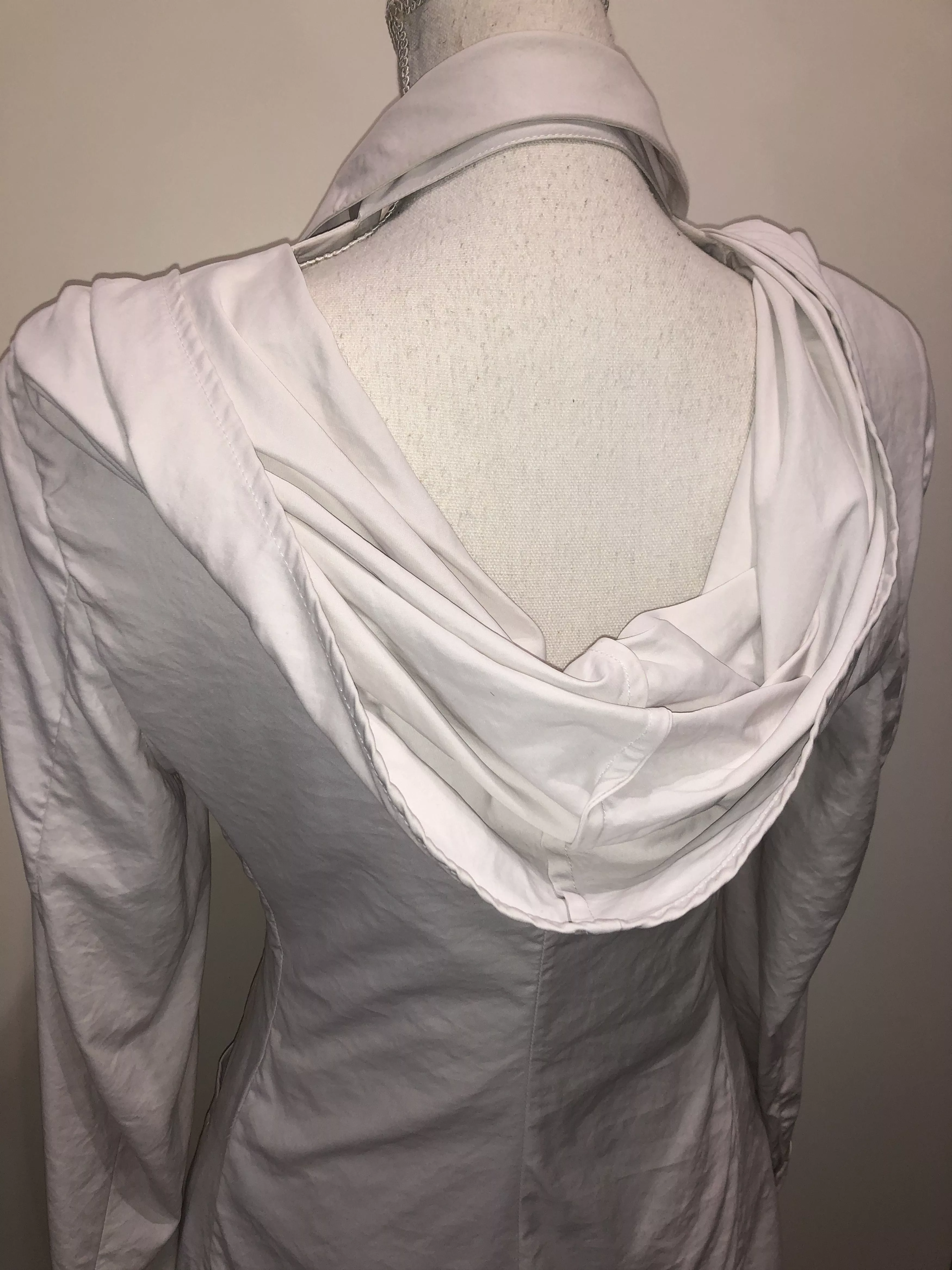 Calugi e Gianelli Jackets Calugi e Gianelli Open backside hooded Jacket Beige