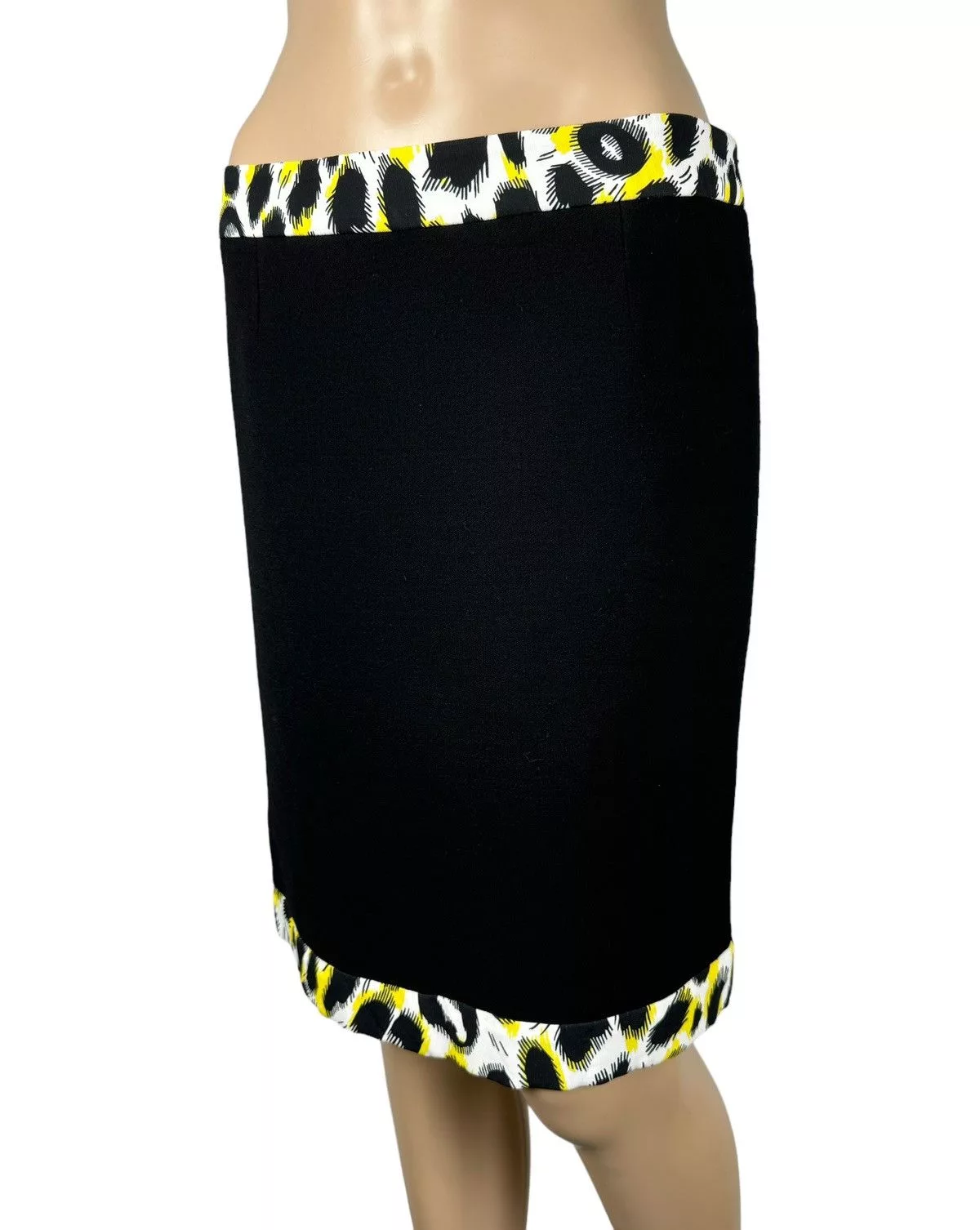 Moschino Midi Skirts Moschino Couture Pencil Skirt Wool-Rayon size US8 Black