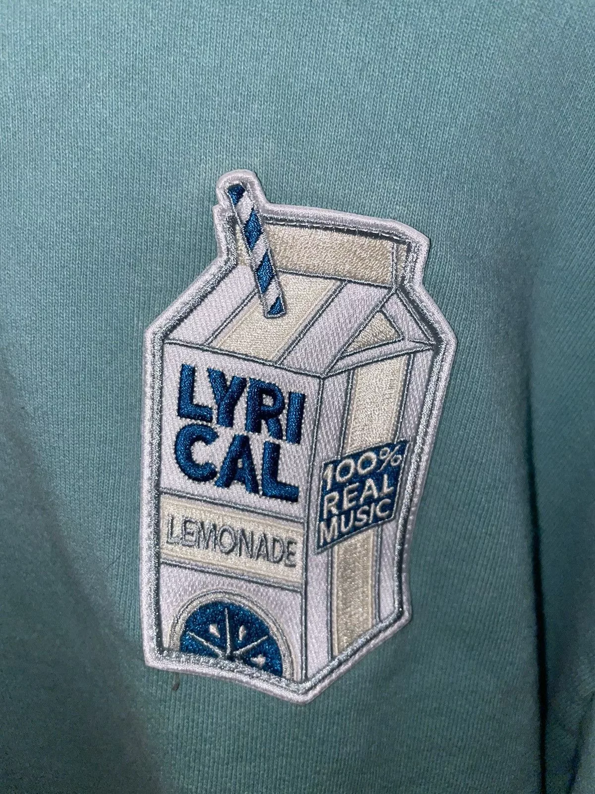 Lyrical Lemonade Sweatshirts Hoodies Lyrical Lemonade Patch Sweater Green