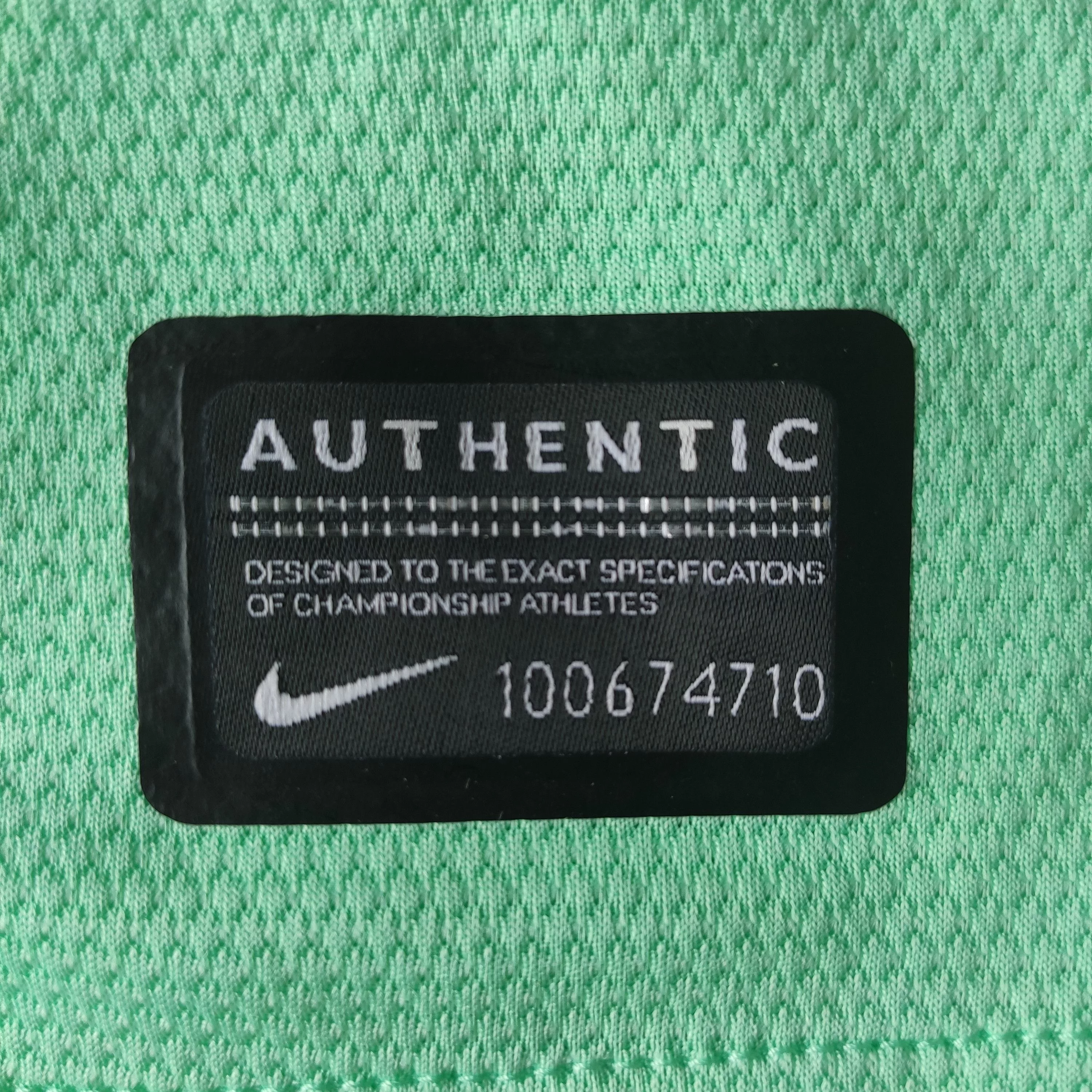 Nike Jerseys F.C. BARCELONA training FOOTBALL SOCCER JERSEY NIKE Green