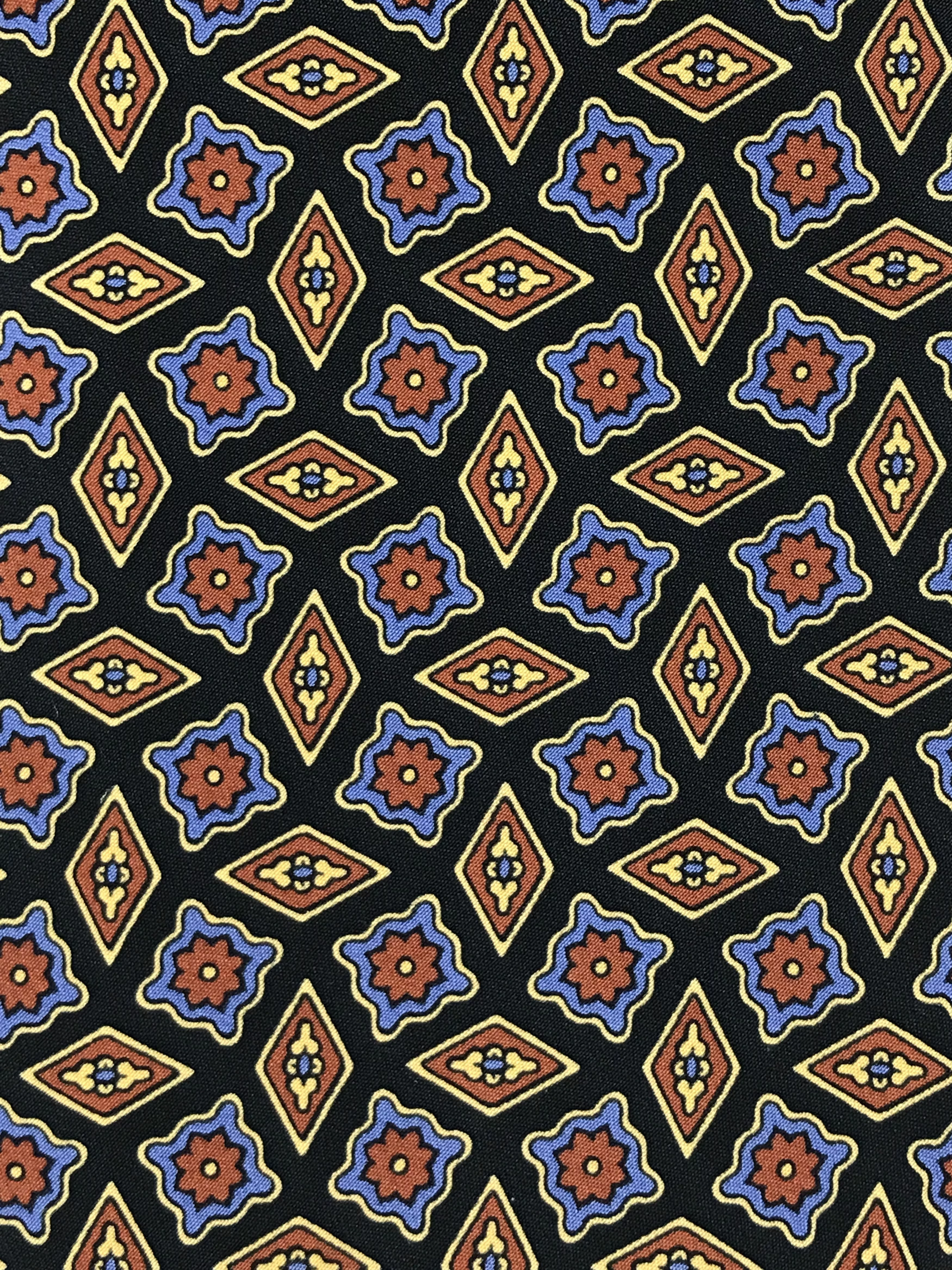 Lancel Ties Pocketsquares LC301 Vintage Lancel Necktie Pure Silk Multi