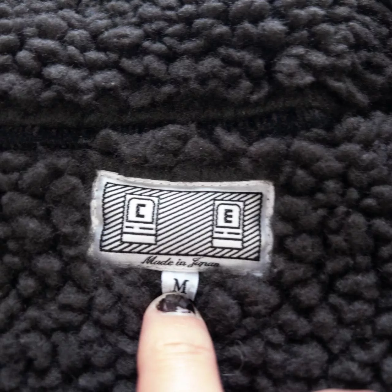 Cav Empt Heavy Coats Cav Empt Sherpa Fleece Jacket Size M Gray