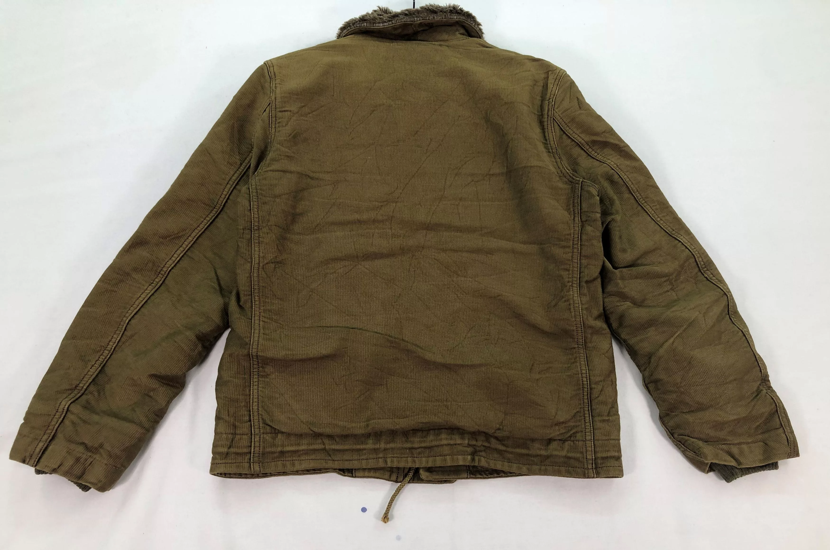 Blue Blue Japan Bombers Blue Blue Japan × Japanese Brand Vintage Blue Blue Japan N1 Deck Jacket Usn Military Style Brown