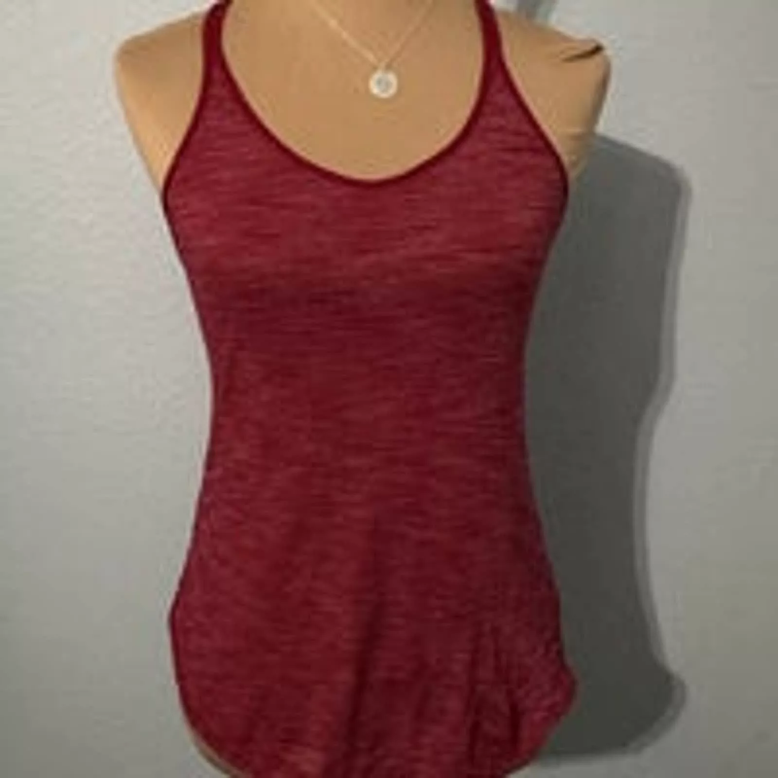 Lululemon Blouses lululemon tank top Red