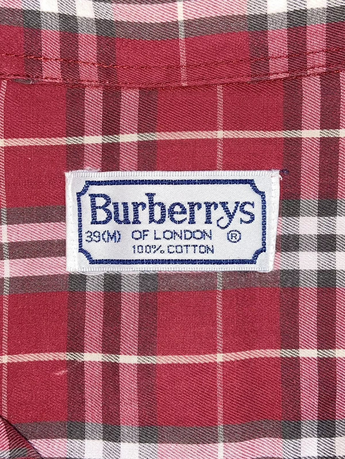 Burberry Shirts Button Ups BURBERRY Red Striped Shirt