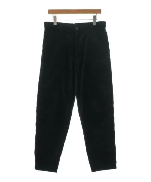 Comme des Garcons SHIRT Cropped Pants Plain Cotton Long Black