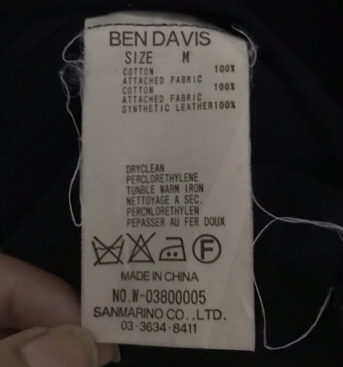 Ben Davis Vests BEN DAVIS VEST Black