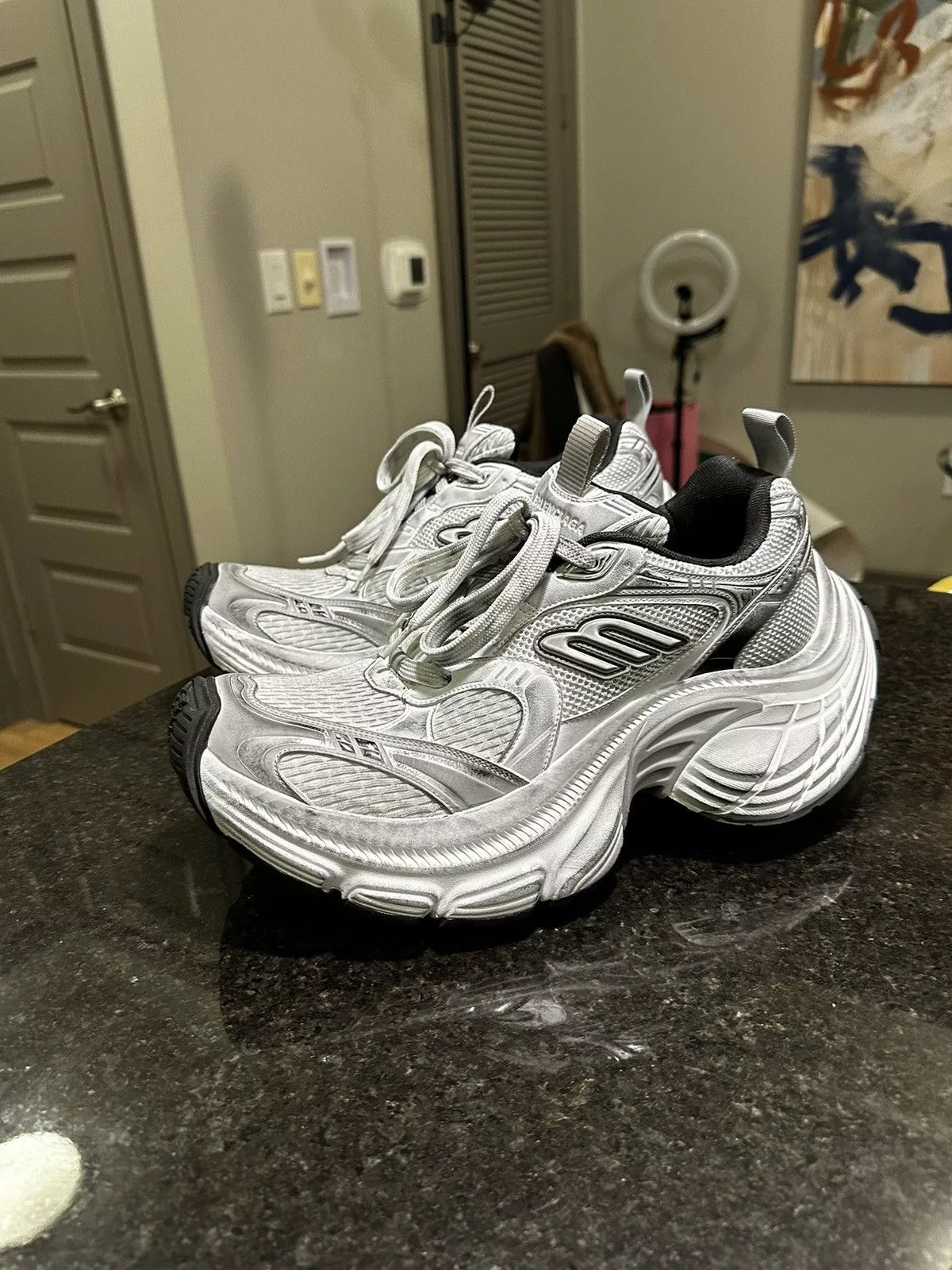 Balenciaga Low Top Sneakers Balenciaga 10XL Sneaker White