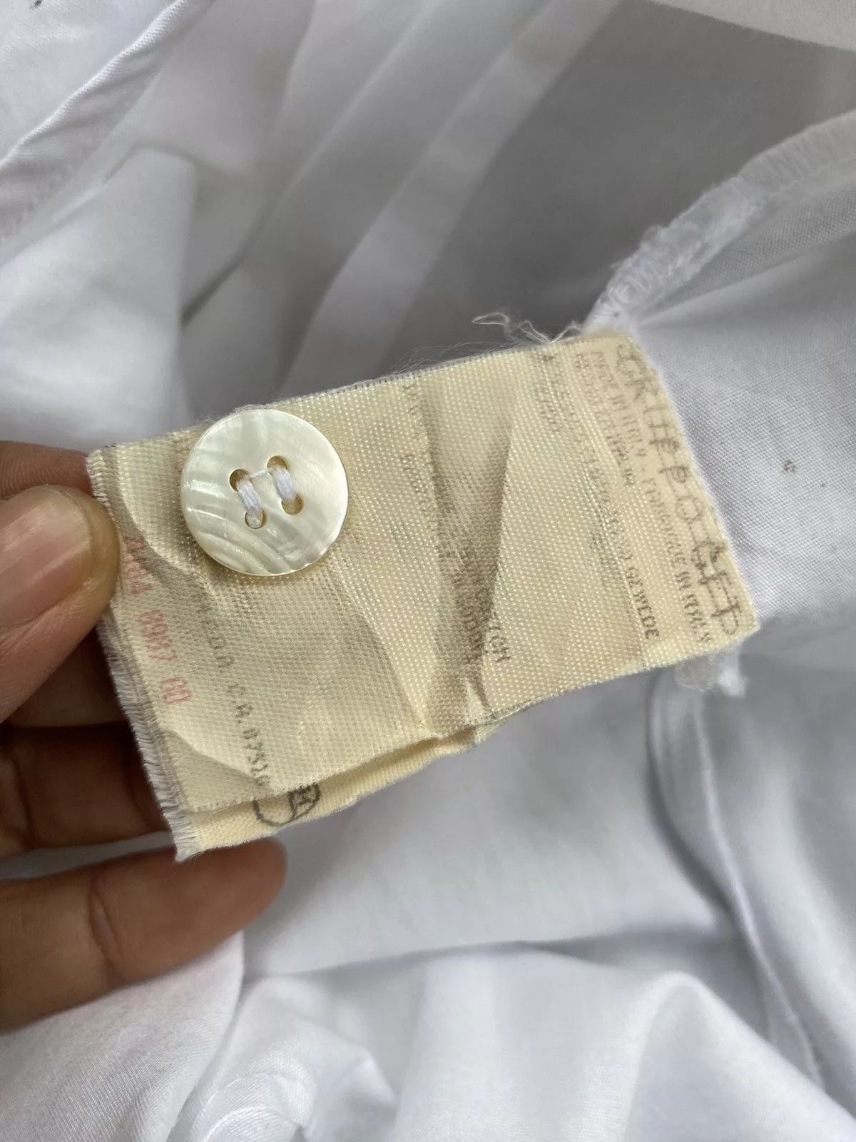 Armani Button Ups Armani Mani white packet shirt