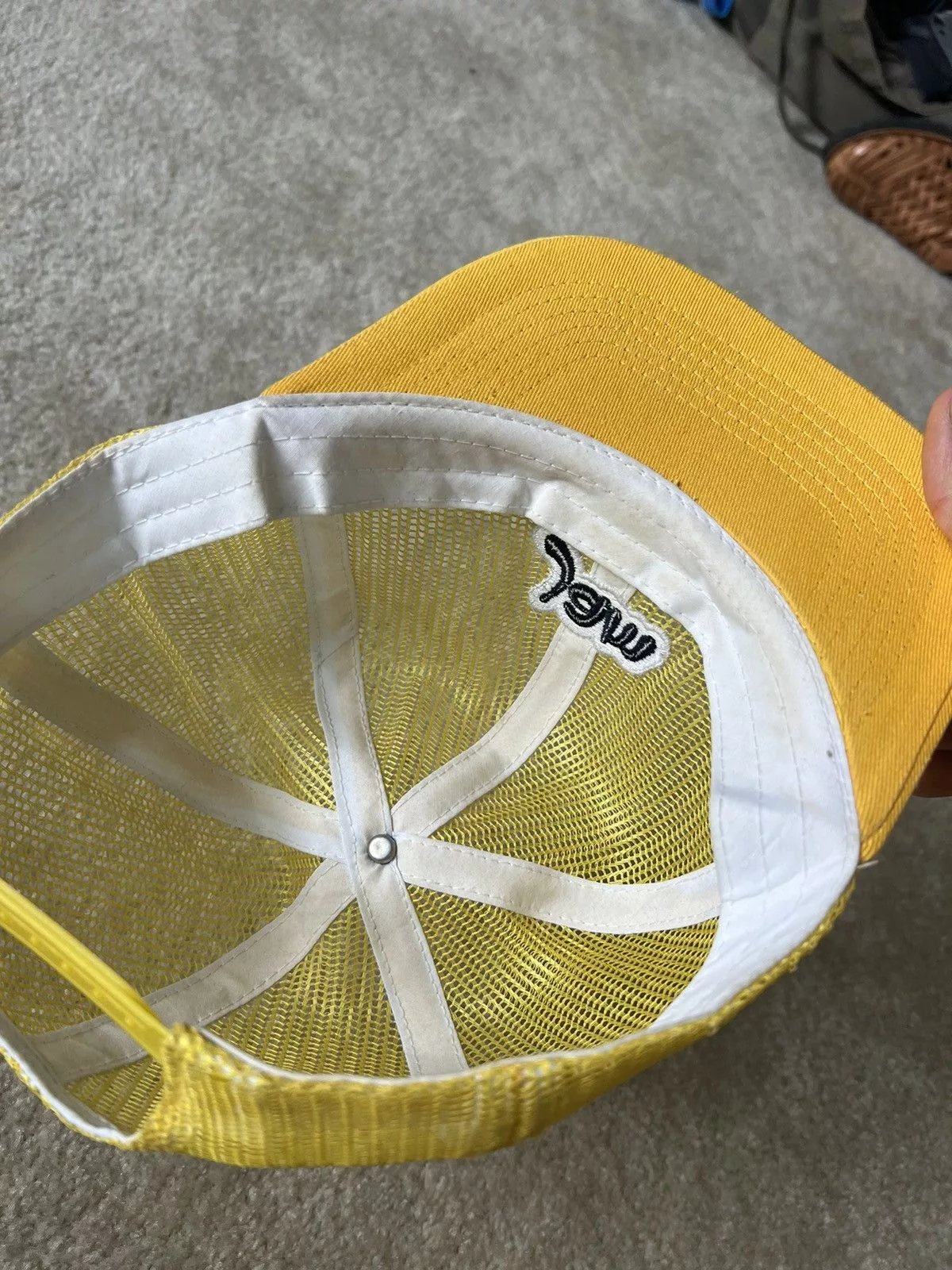 Jam Hats Jam All Mesh Cap Hat Yellow