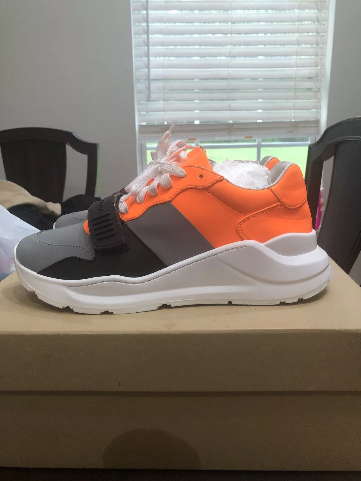 Burberry Low Top Sneakers Burberry low’s Orange