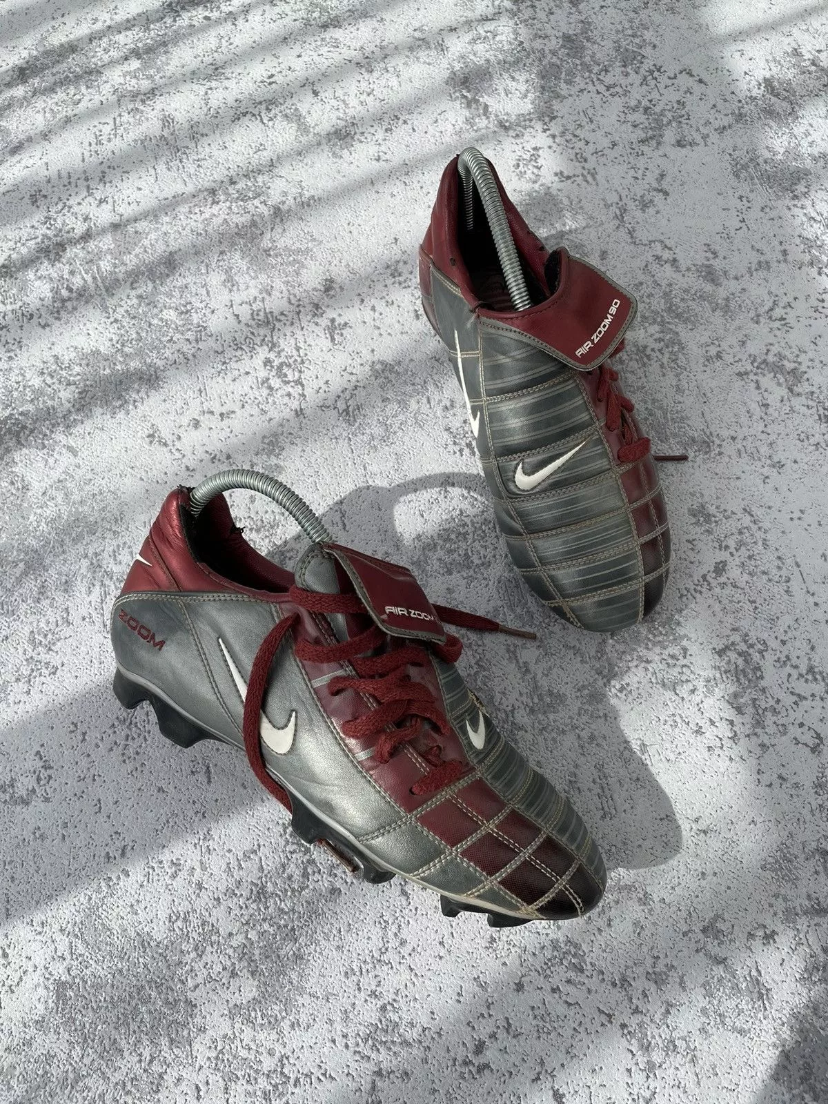 Nike Boots Nike × Nike ACG × Vintage Vintage Nike Air Zoom Total 90 Football Boots Gray