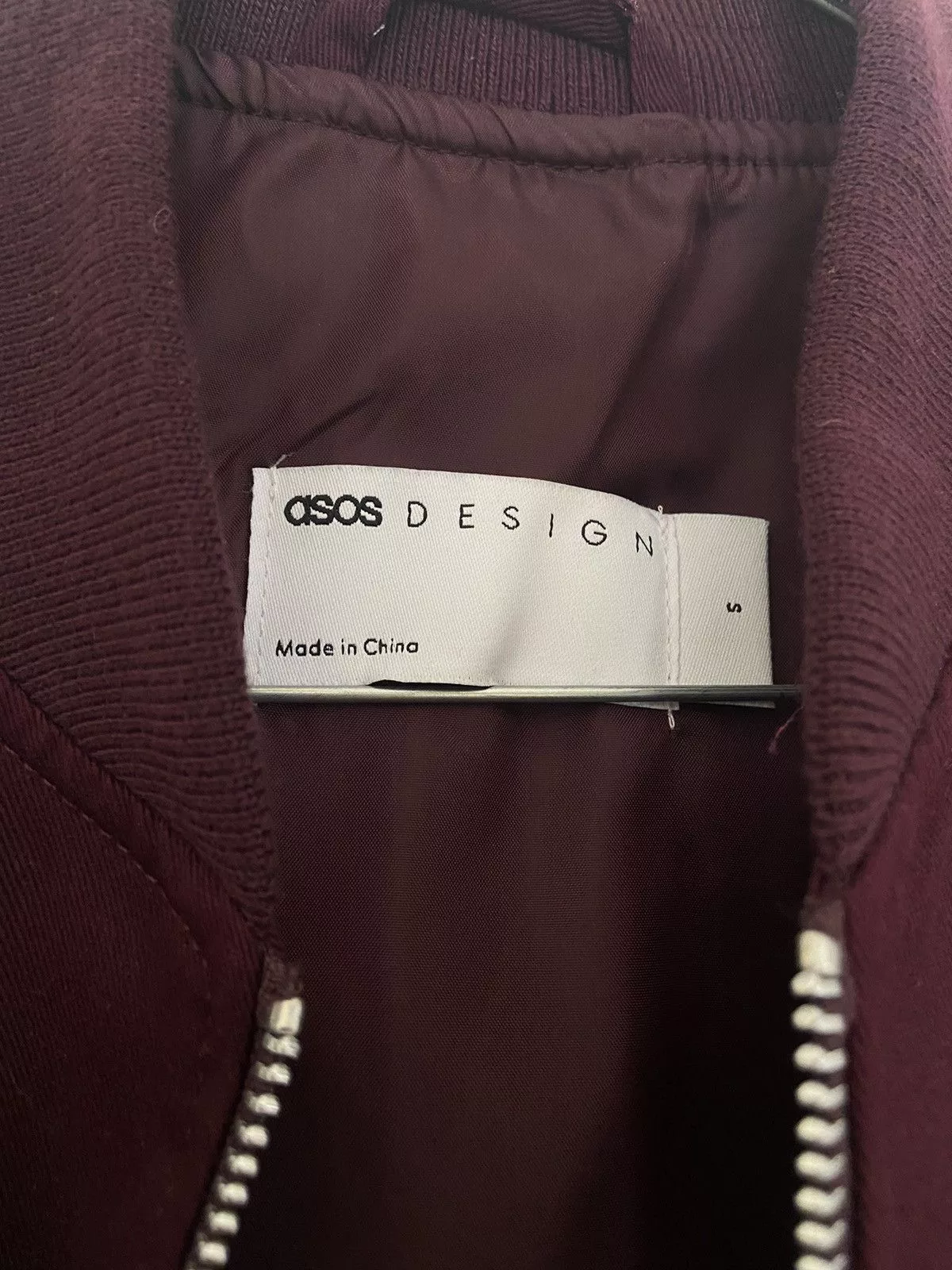 Asos Bombers Asos Bomber jacket Red