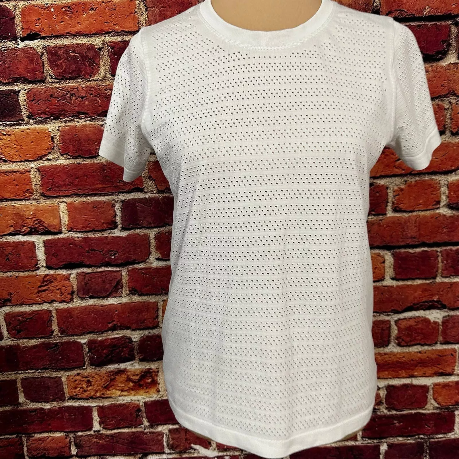 Lululemon Tank Tops Lululemon tee size 10 White