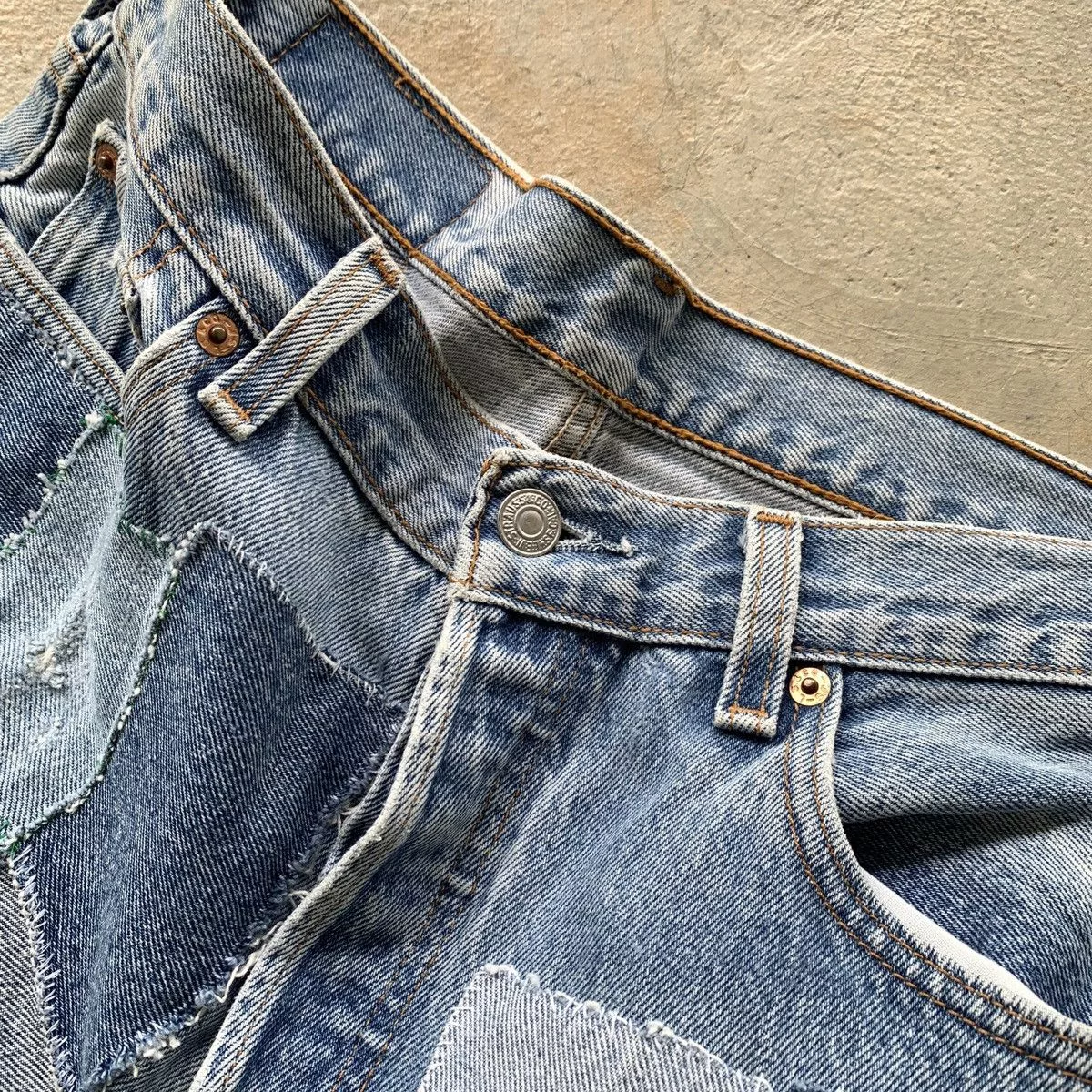 Junya Watanabe Jeans Junya Watanabe × Levi's ‼️BINDING NOW‼️Patchwork Jeans Black