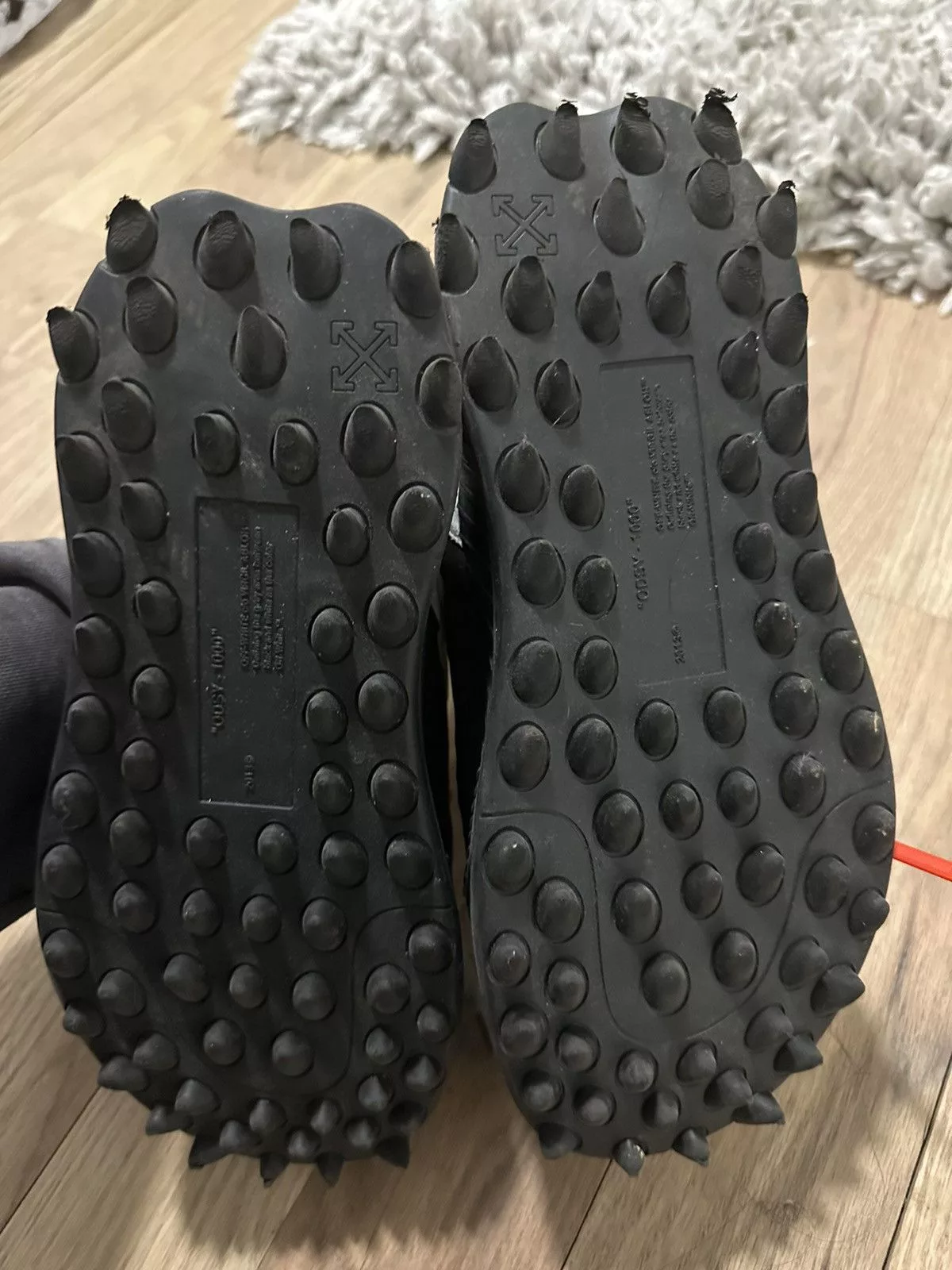 Off-White Low Top Sneakers Off-White Off white odsy 1000 sneakers Black